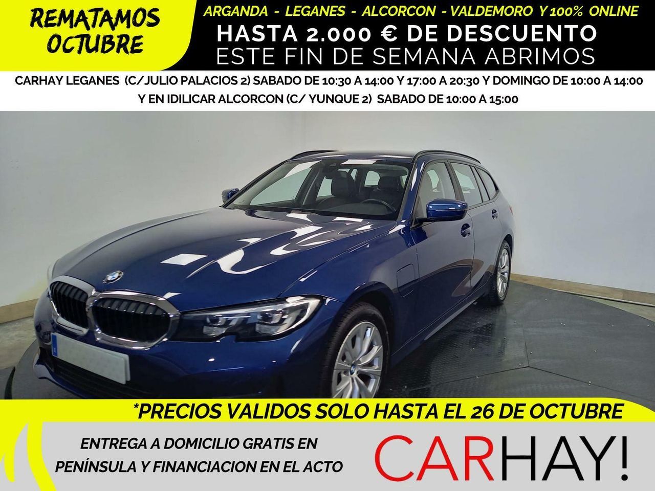 BMW Serie 3 (TOURING  330e phev) en Madrid