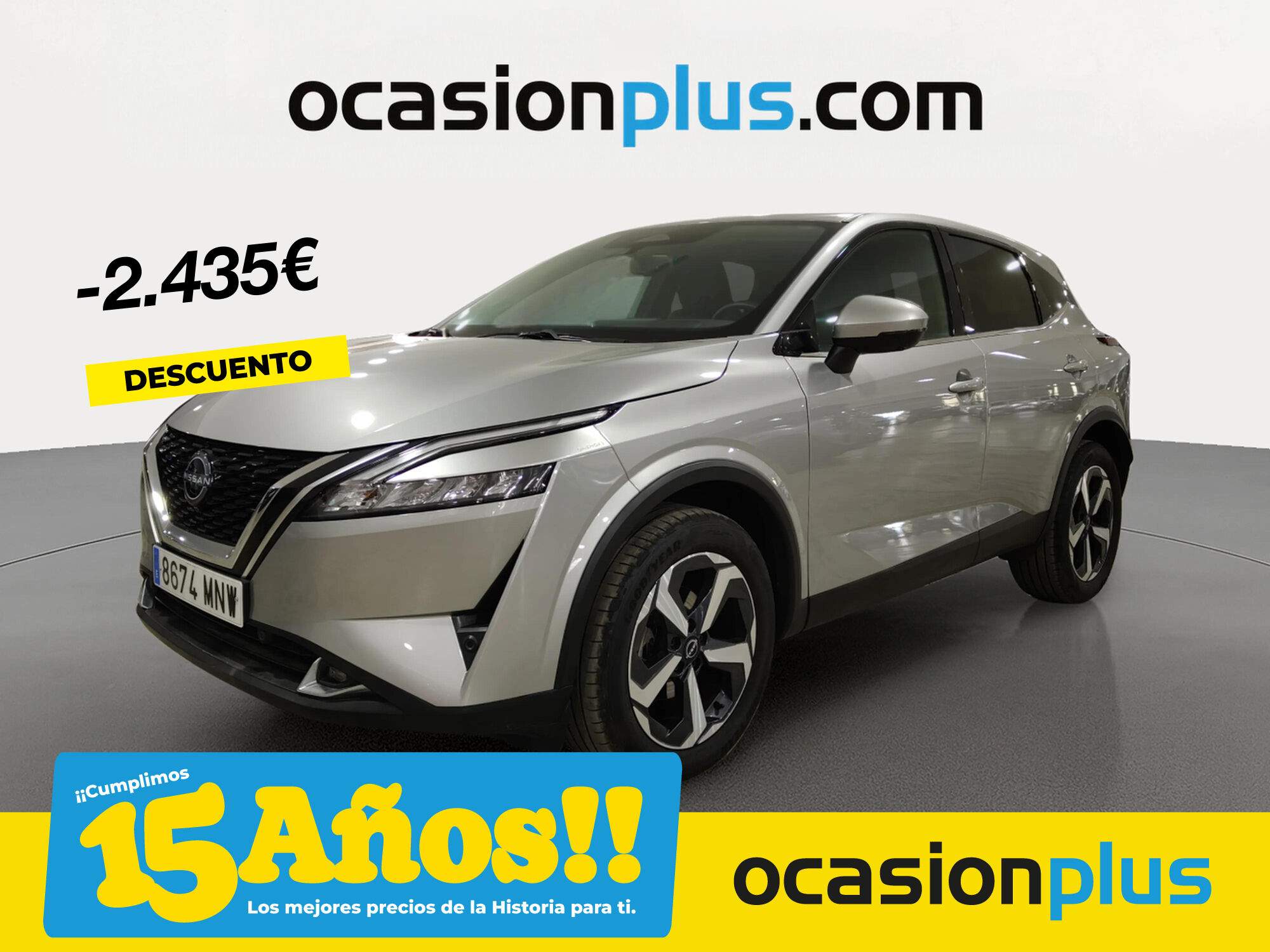 NISSAN Qashqai (DIG-T 140 mHEV N-Connecta 4x2 103 kW (140 CV)) en Madrid