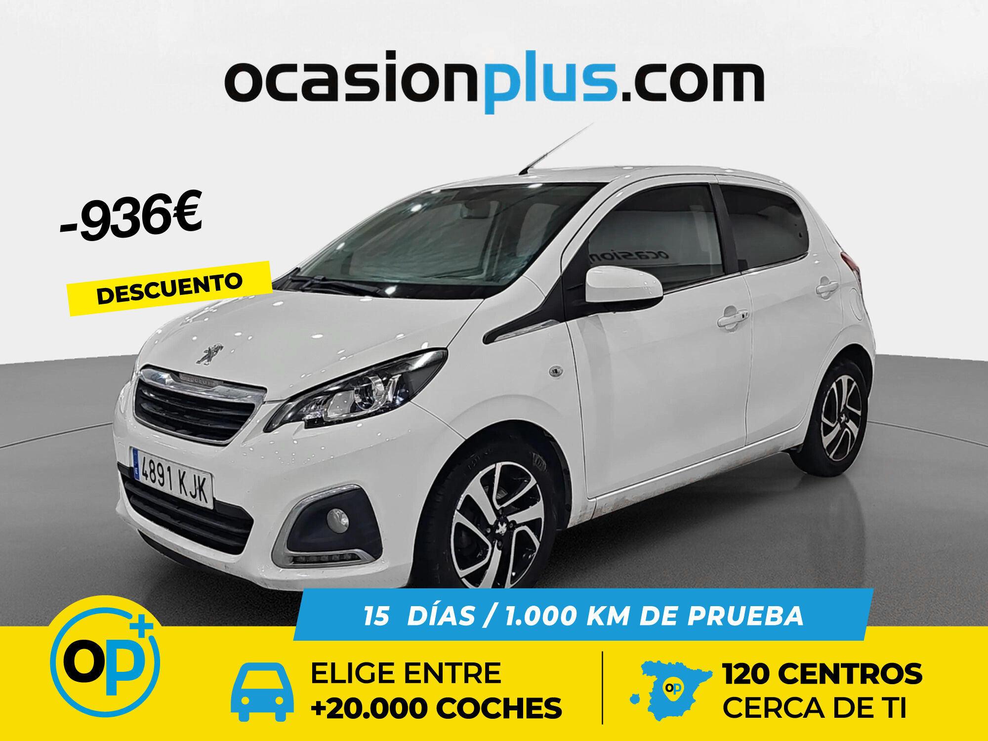 PEUGEOT 108 (1.2 PureTech Allure 60 kW (82 CV)) en Madrid