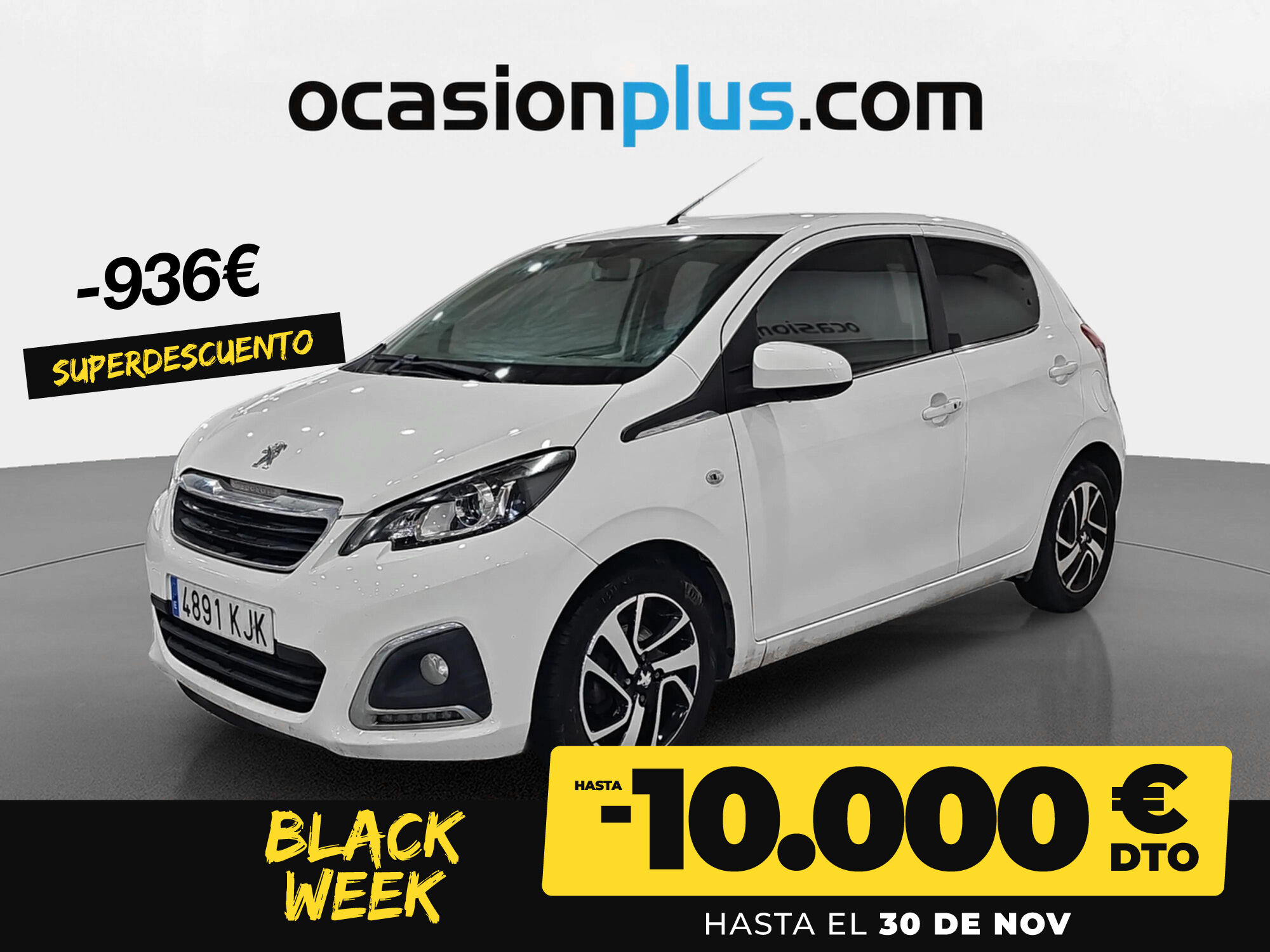PEUGEOT 108 (1.2 PureTech Allure 60 kW (82 CV)) en Madrid