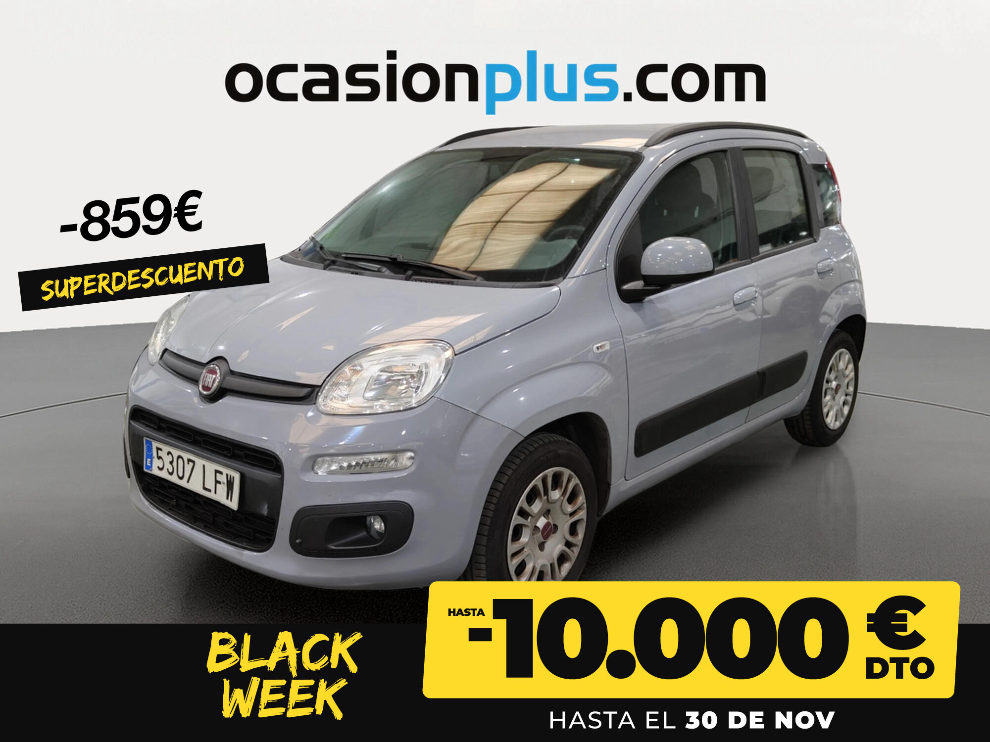 FIAT Panda (1.2 Lounge 51 kW (69 CV)) en Madrid