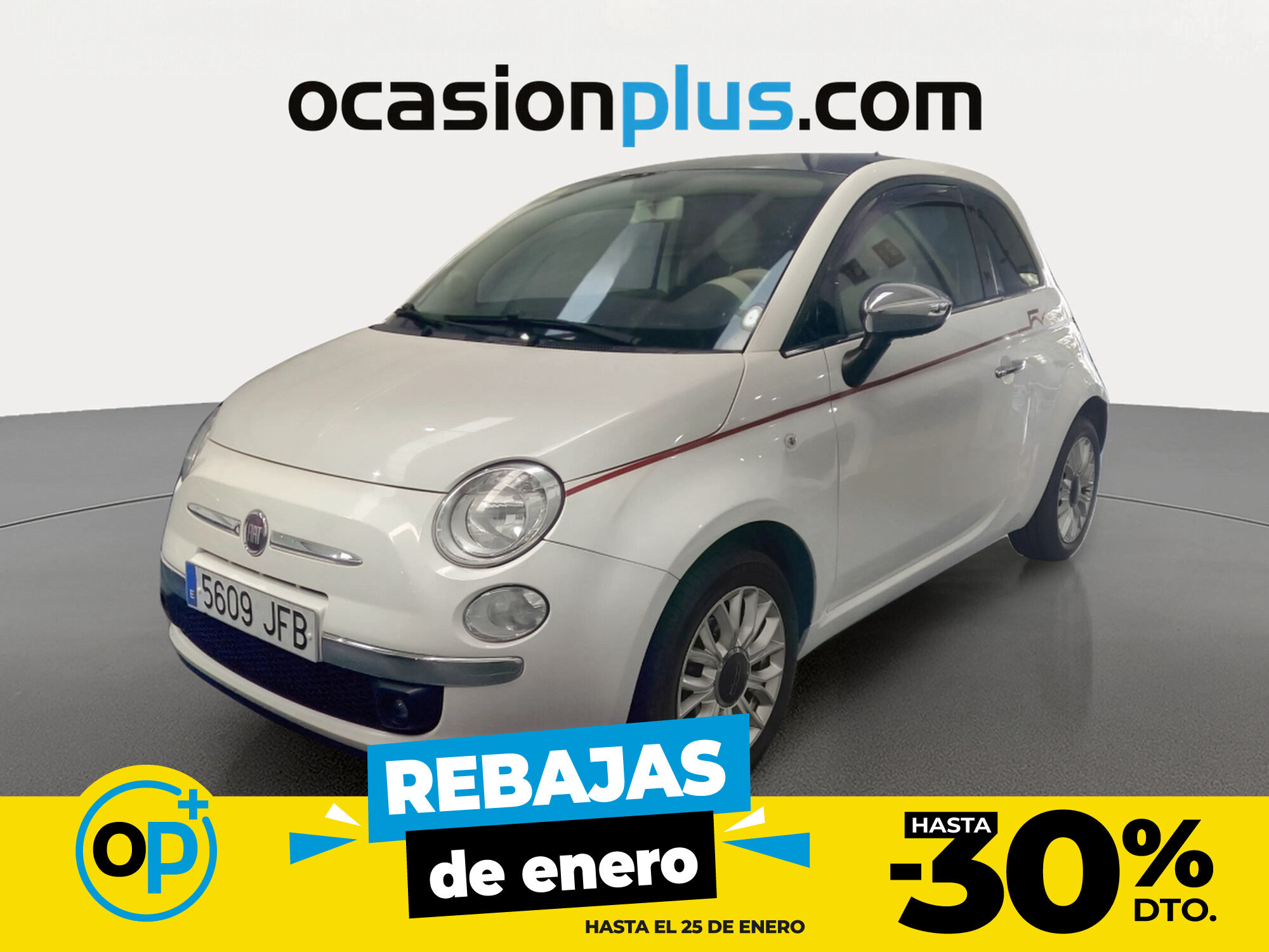 FIAT 500 (1.2 8v Lounge 51 kW (69 CV)) en Madrid