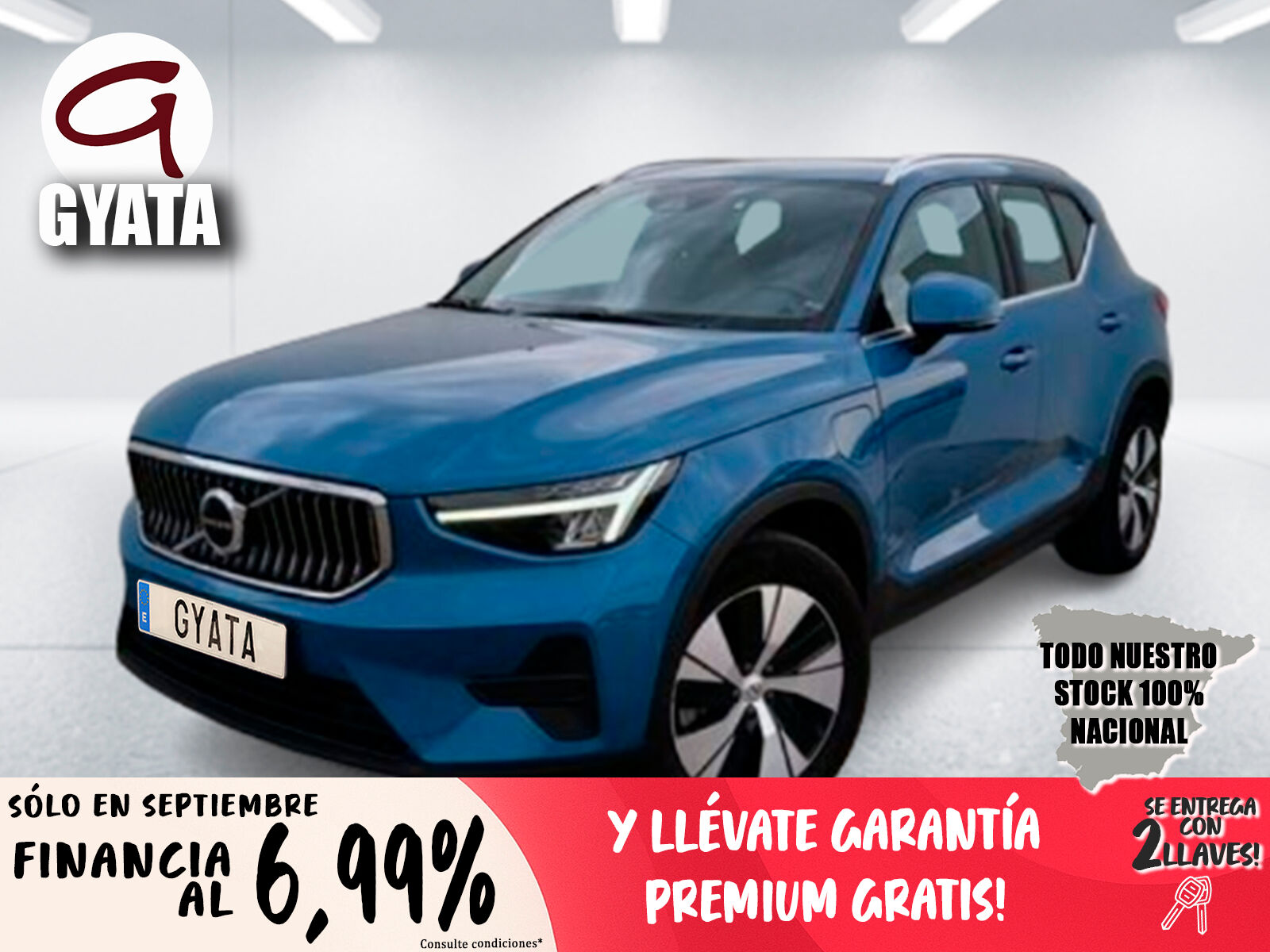 VOLVO XC40 (T4 PHEV Recharge Core Auto 155 kW (211 CV)) en Madrid