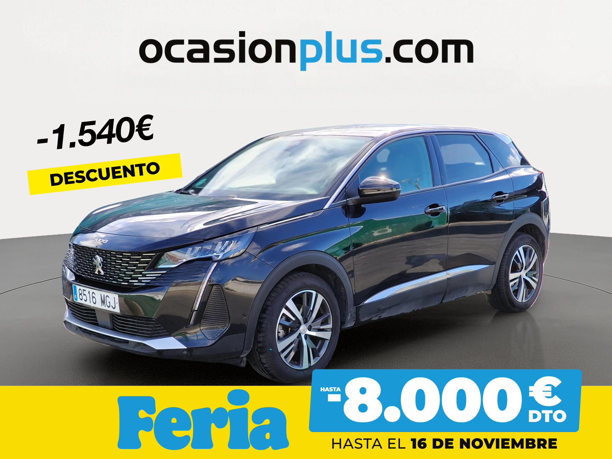 PEUGEOT 3008 (PureTech 130 S&S Allure Pack 96 kW (130 CV)) en Madrid