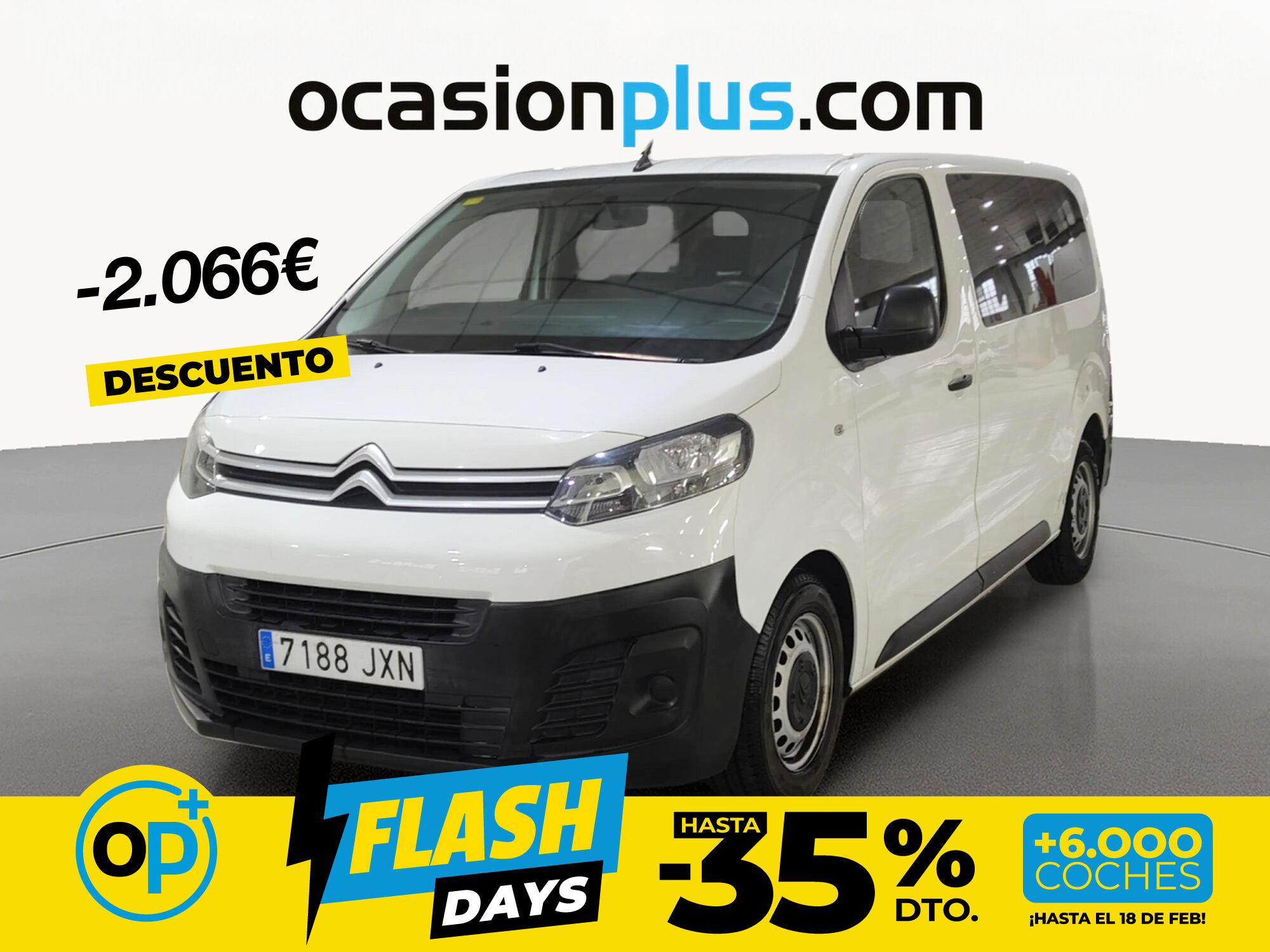 Foto del CITROEN Jumpy Combi BlueHDI Talla XL Confort 115