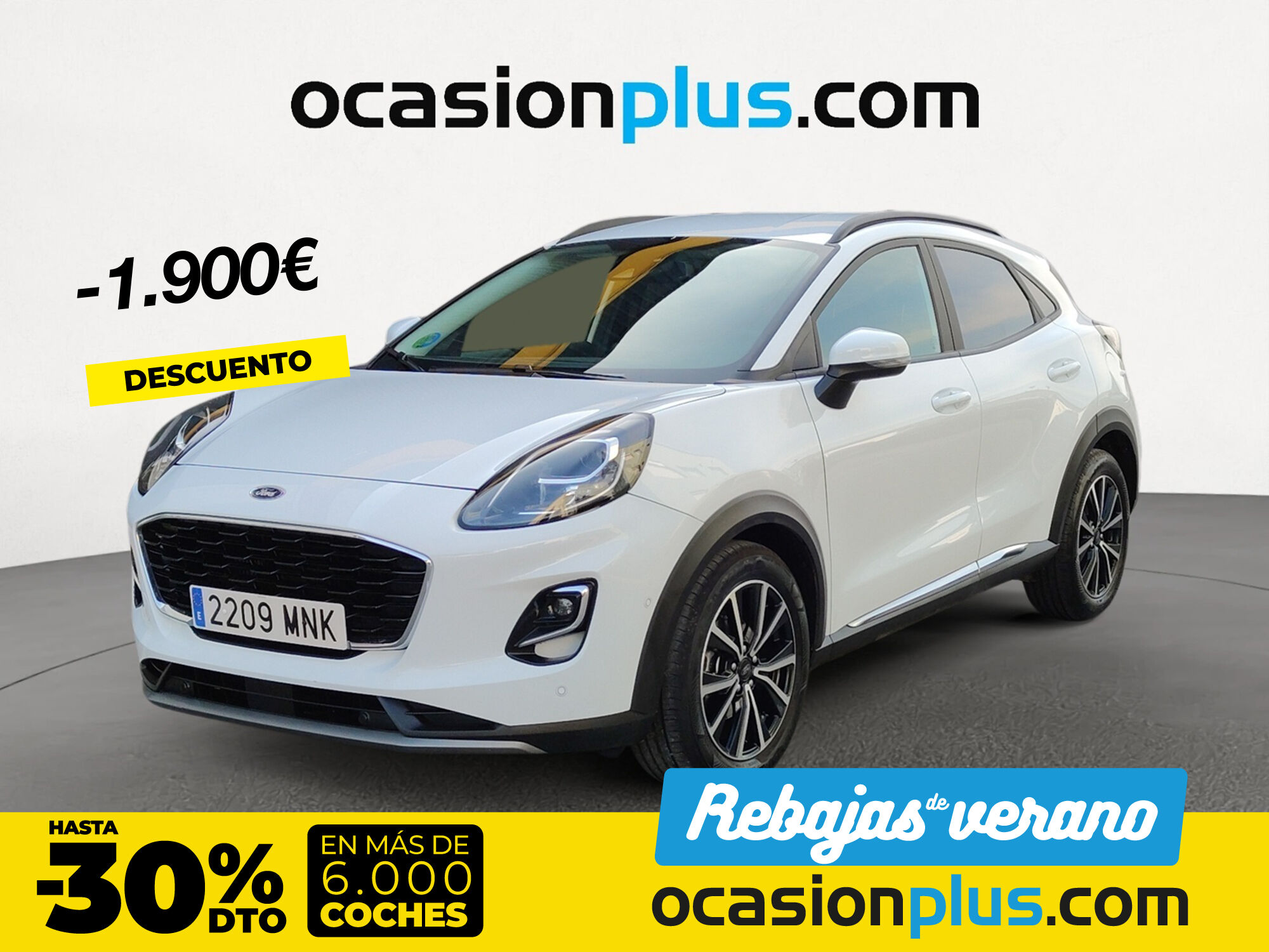 FORD Puma (1.0 EcoBoost MHEV Titanium Design 92 kW (125 CV)) en Madrid