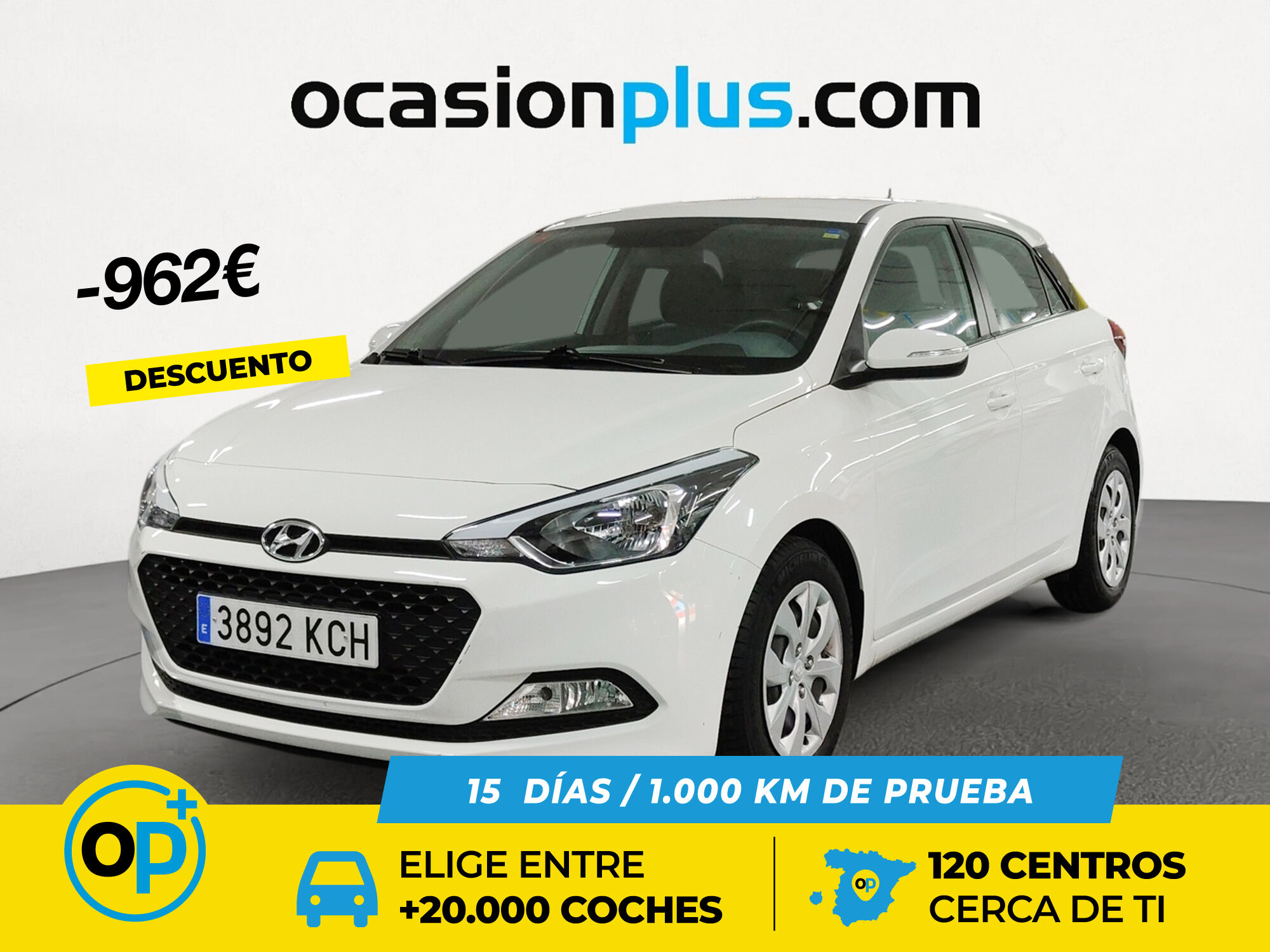 HYUNDAI i20 (1.2 MPI Link 62 kW (84 CV)) en Madrid