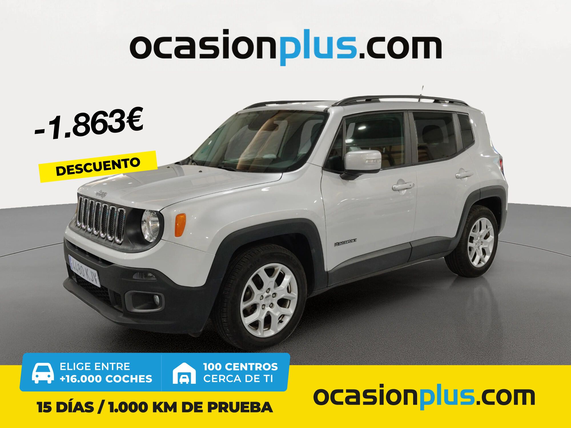 JEEP Renegade (1.6 Multijet Longitude 4x2 DDCT E6 88 kW (120 CV)) en Madrid