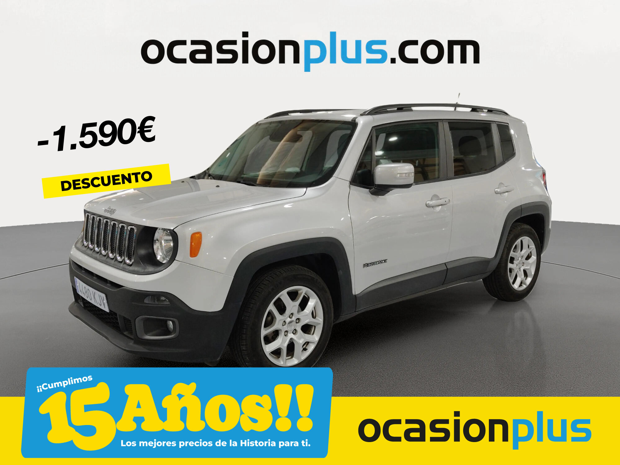 JEEP Renegade (1.6 Multijet Longitude 4x2 DDCT E6 88 kW (120 CV)) en Madrid