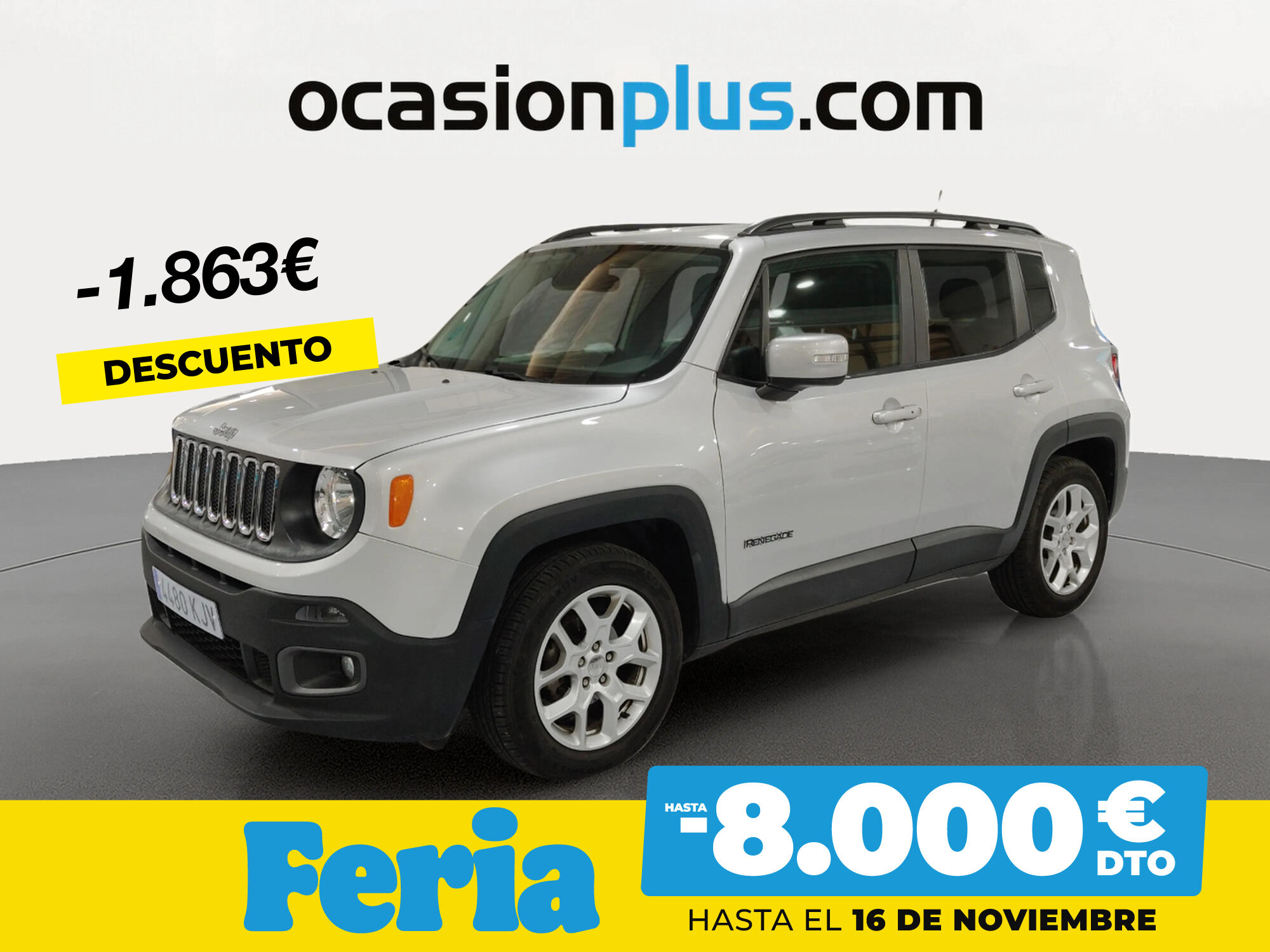 JEEP Renegade (1.6 Multijet Longitude 4x2 DDCT E6 88 kW (120 CV)) en Madrid