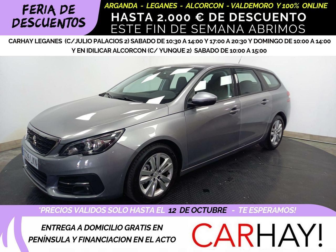 PEUGEOT 308 (SW ACTIVE PACK 100CV) en Madrid