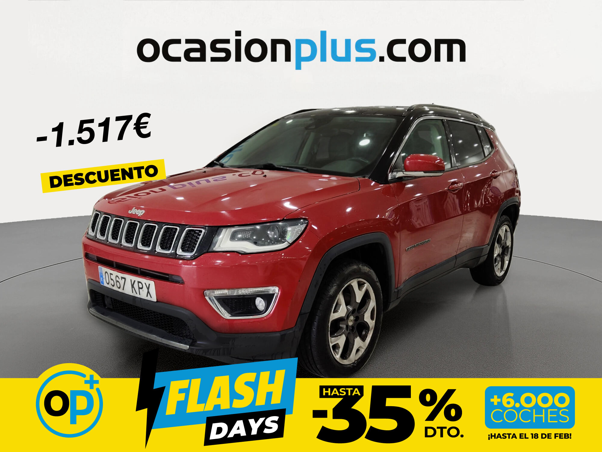 Foto del JEEP Compass 2.0 Mjt Limited 4x4 AD 103kW