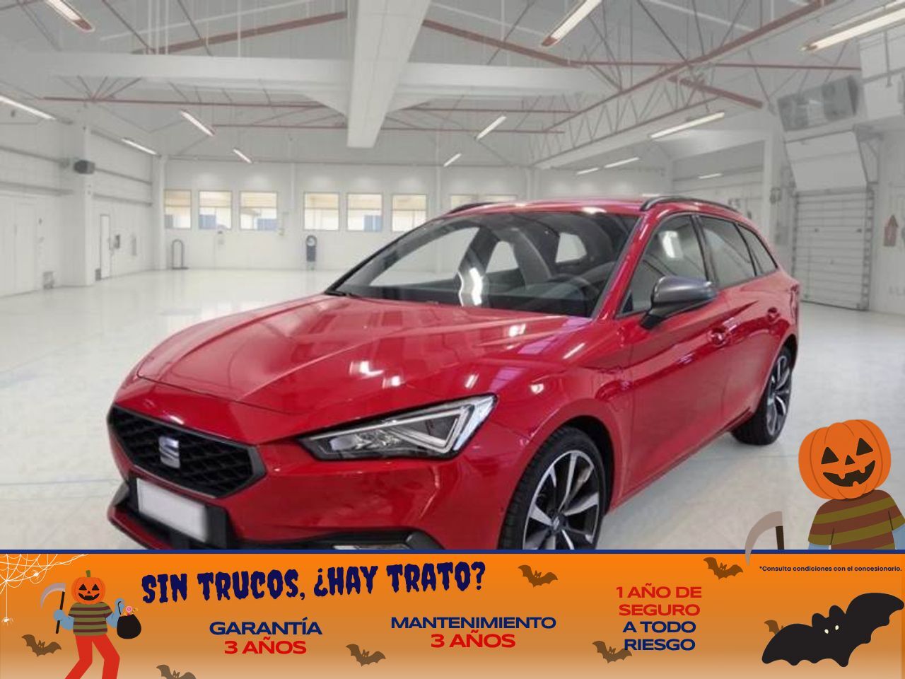 SEAT León (SP 1.4 e-Hybrid DSG S&S FR) en Madrid