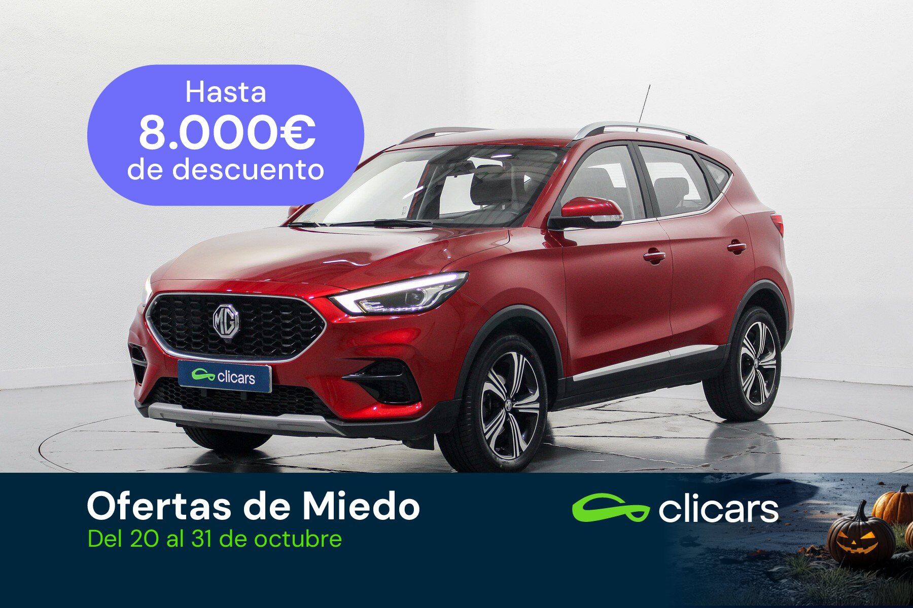MG ZS (ZS 1.0 T-GDI Luxury Aut. 82kW) en Madrid
