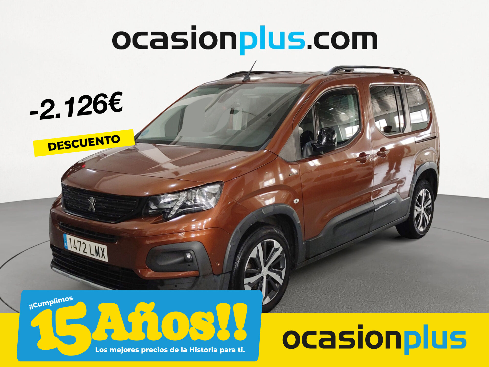 PEUGEOT Rifter (BlueHDi 100 GT Line Standard 73 kW (100 CV)) en Madrid