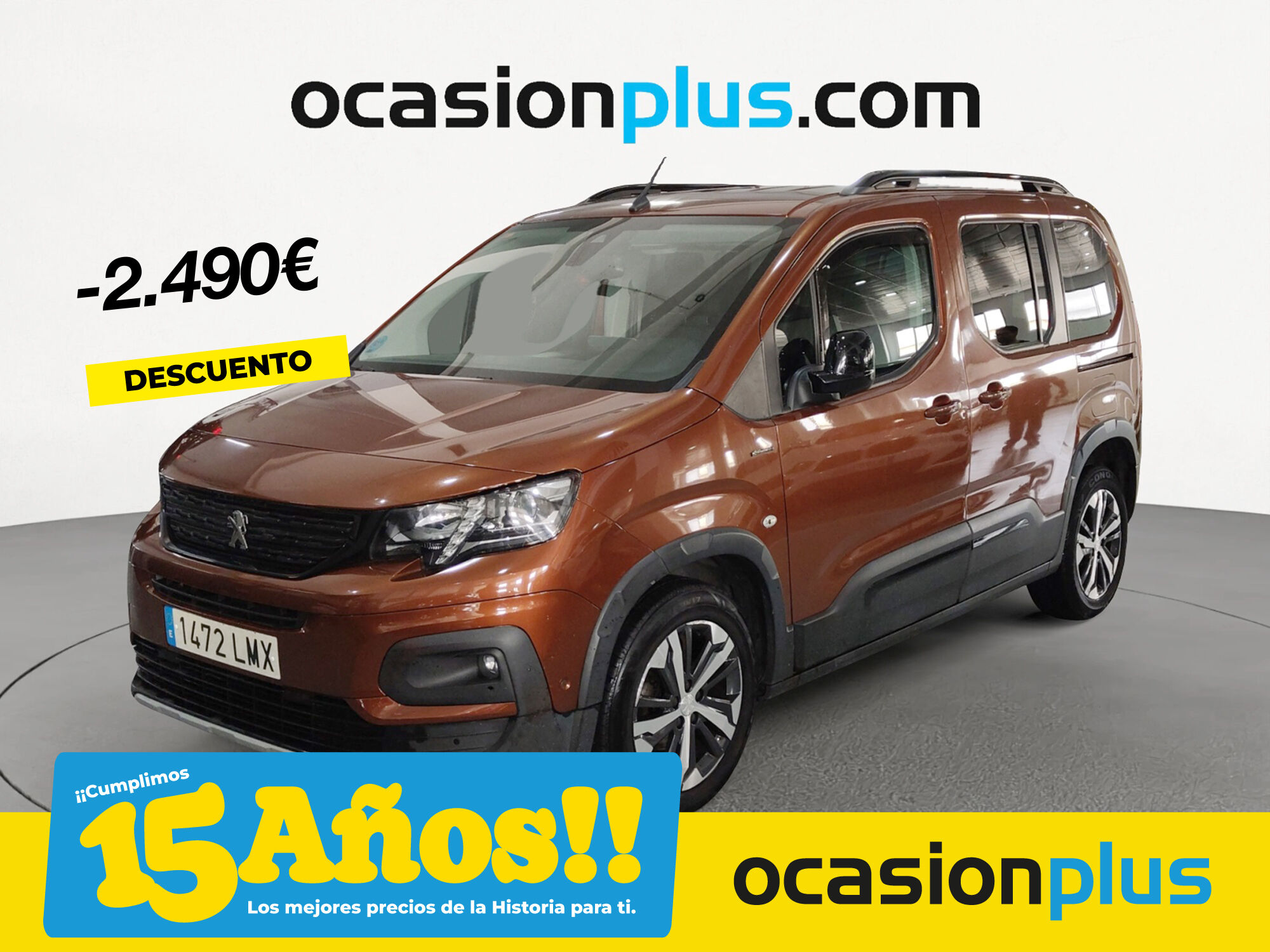 PEUGEOT Rifter (BlueHDi 100 GT Line Standard 73 kW (100 CV)) en Madrid