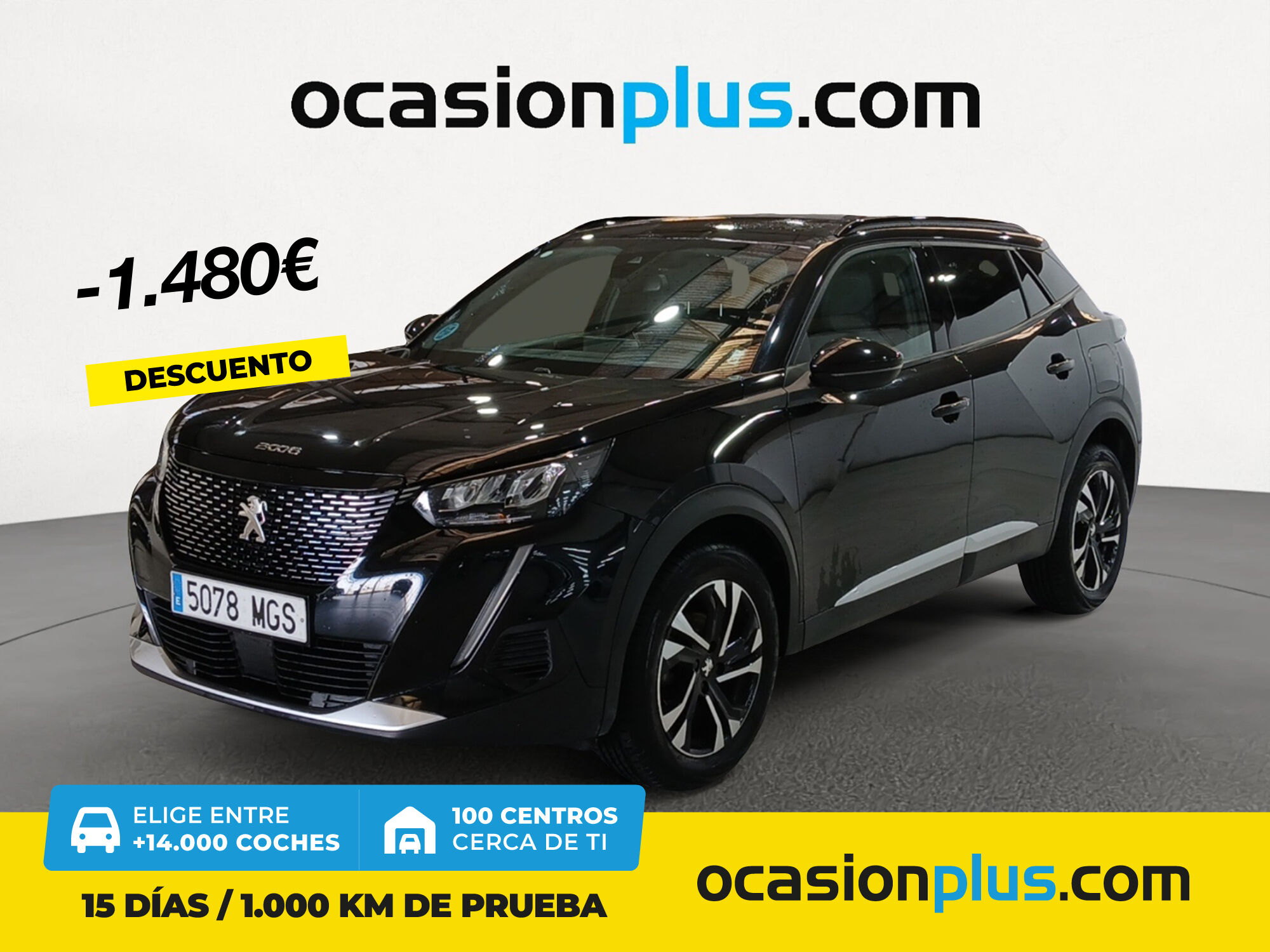 PEUGEOT 2008 (PureTech 130 S&S Allure Pack 96 kW (130 CV)) en Madrid