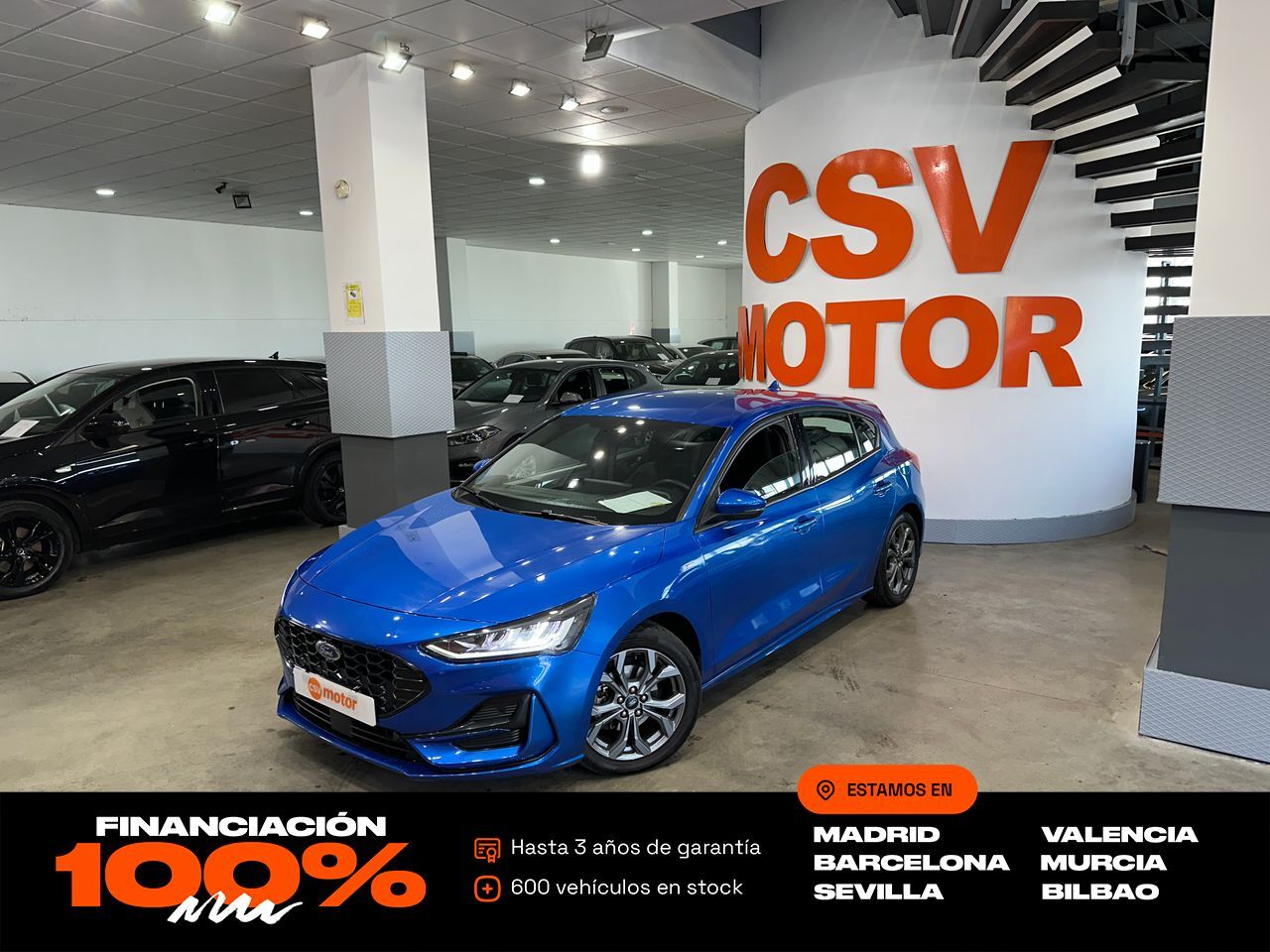 FORD Focus (1.0 Ecoboost MHEV 92kW ST-Line) en Madrid