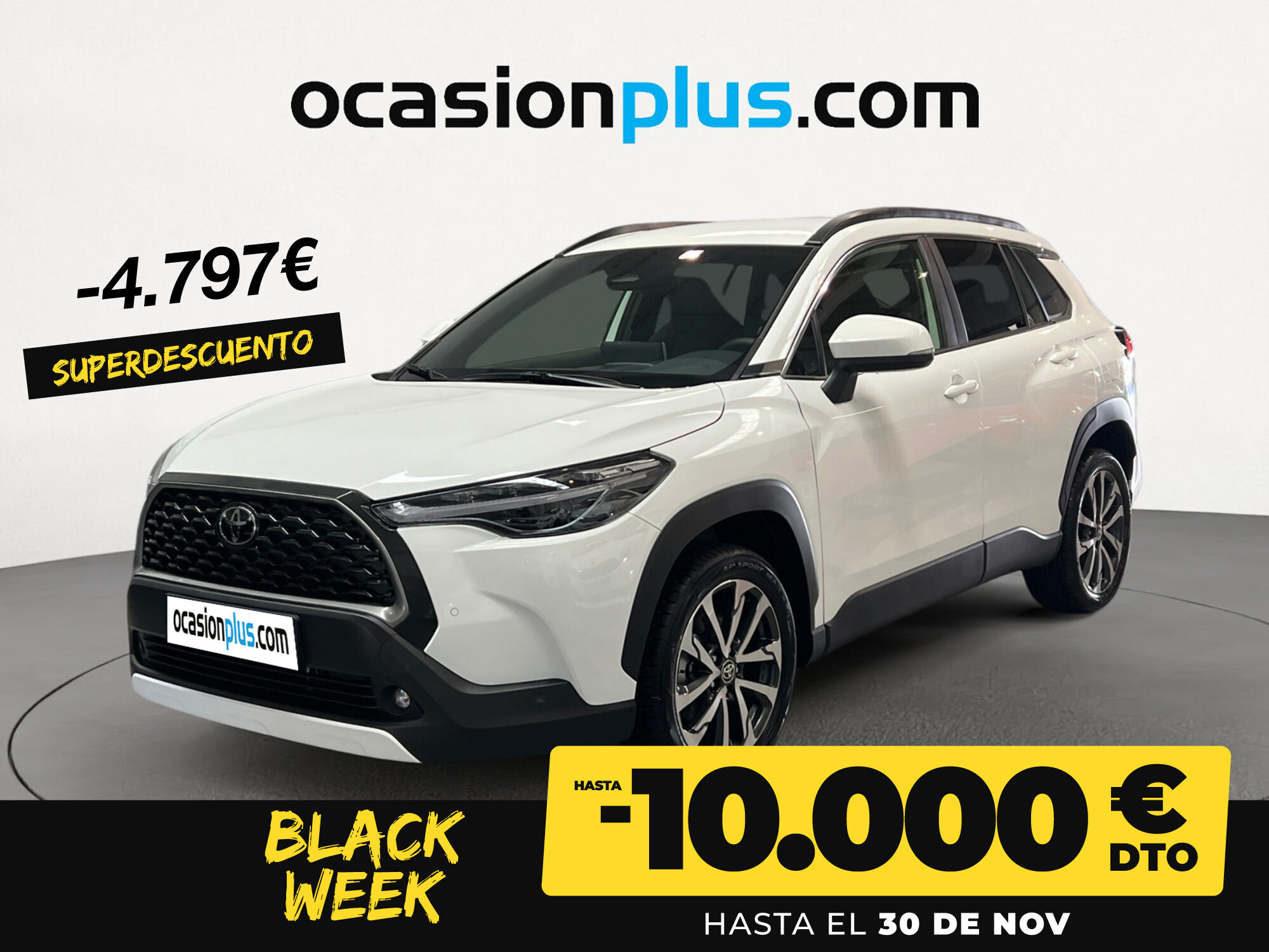 TOYOTA Corolla Cross (1.8 Híbrido Style Auto 103 kW (140 CV)) en Madrid