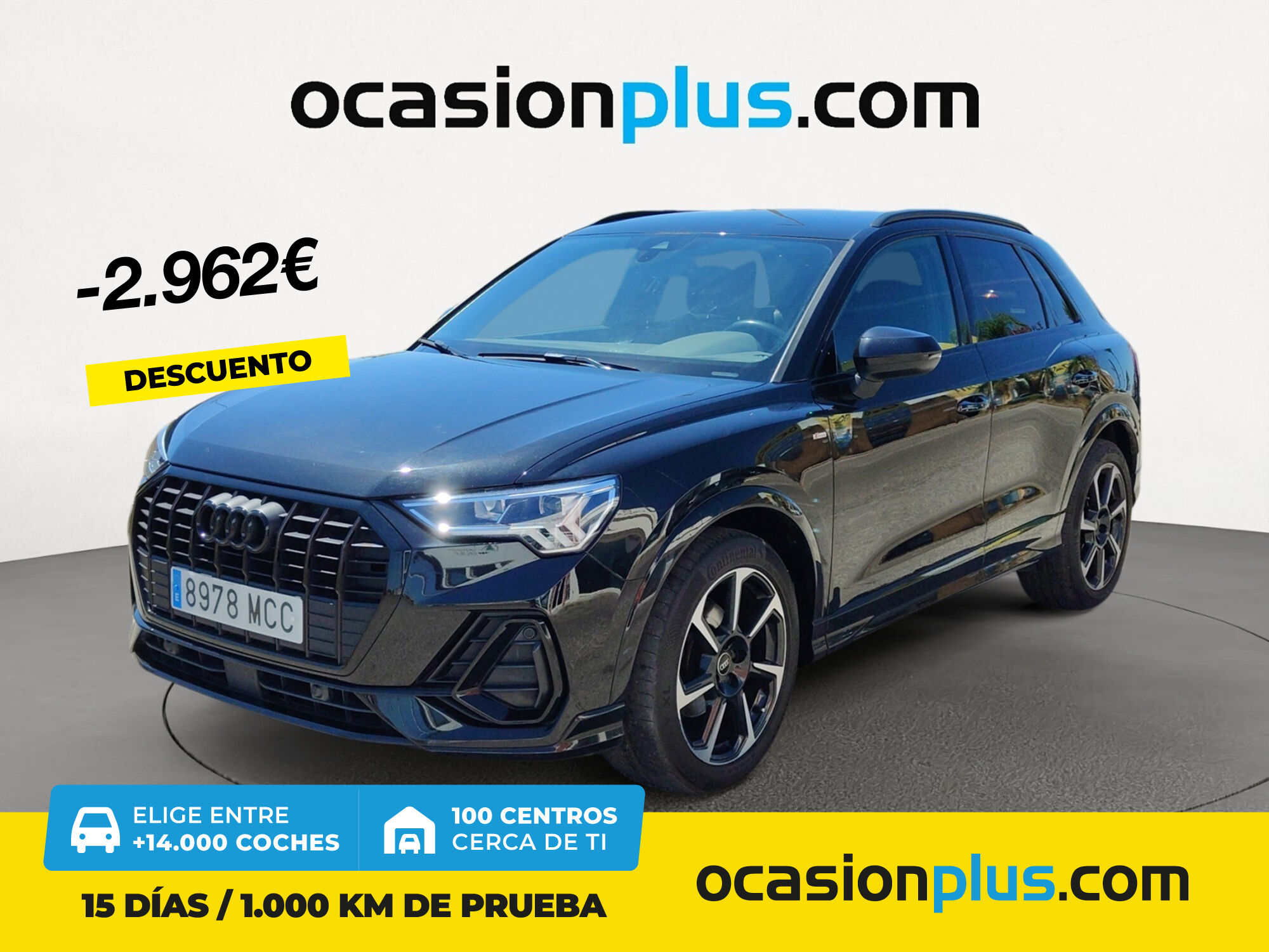 AUDI Q3 (Black line 35 TDI 110 kW (150 CV) S tronic) en Madrid