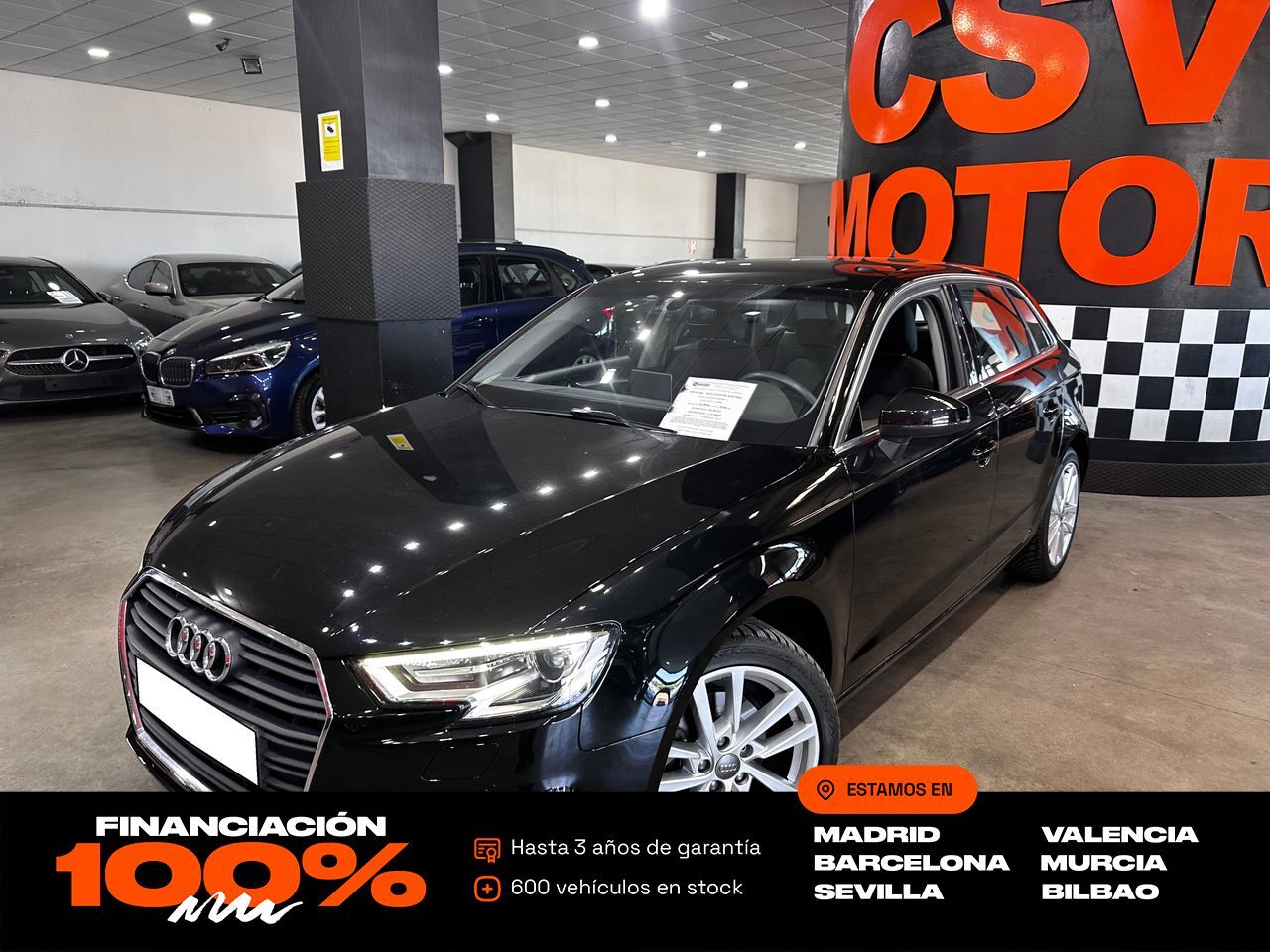 AUDI A3 (Sportback 35 TFSI 110kW (150CV) S tronic) en Madrid