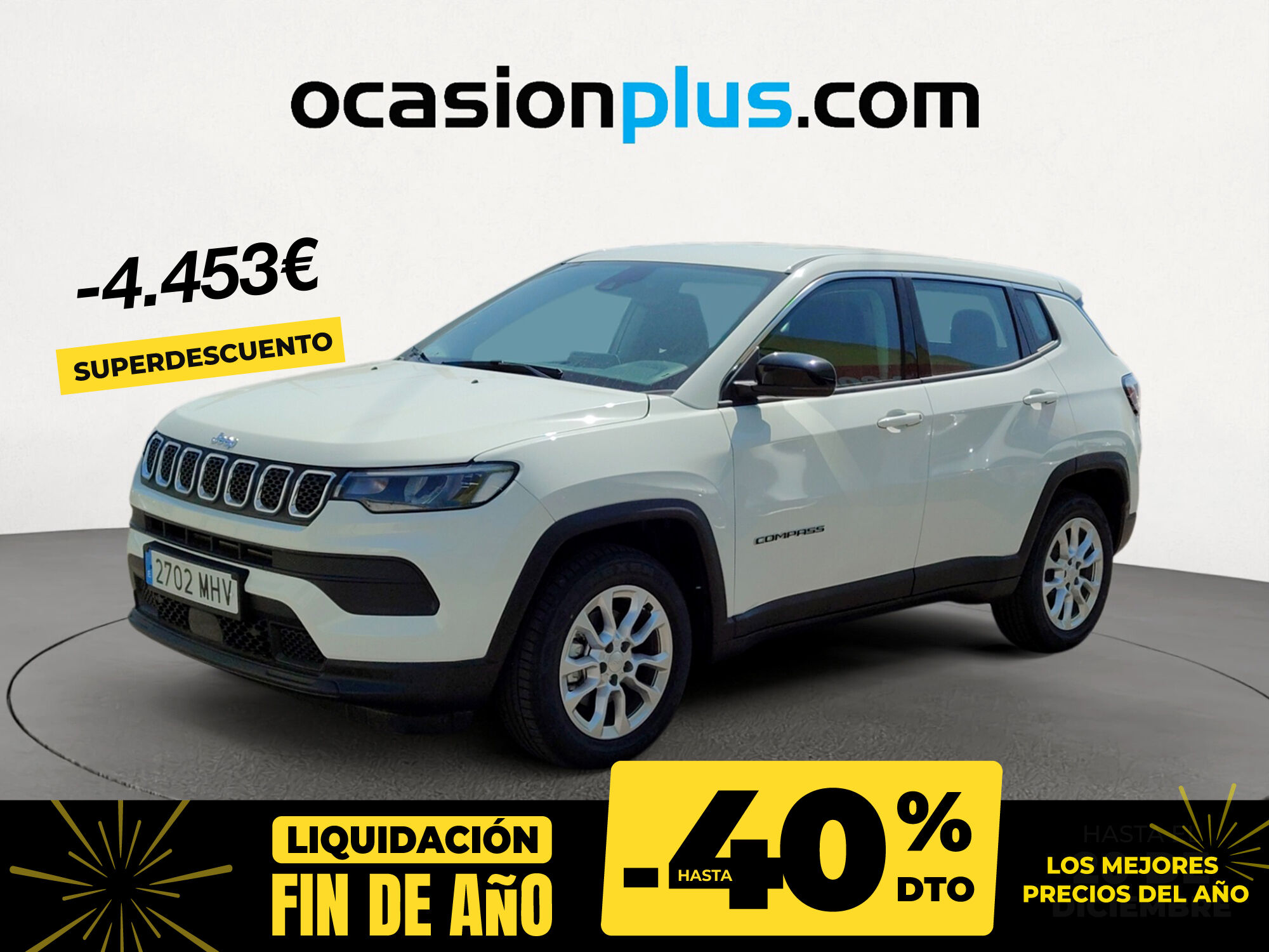 JEEP Compass (eHybrid 1.5 MHEV Longitude DCT 96 kW (130 CV)) en Madrid