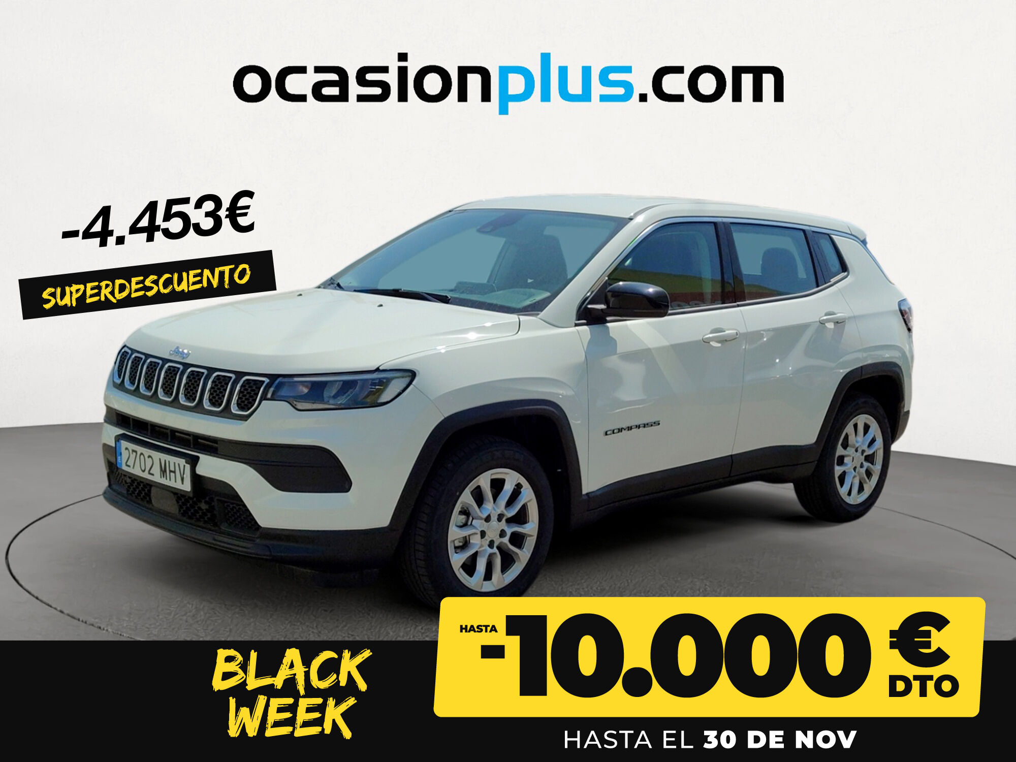 JEEP Compass (eHybrid 1.5 MHEV Longitude DCT 96 kW (130 CV)) en Madrid