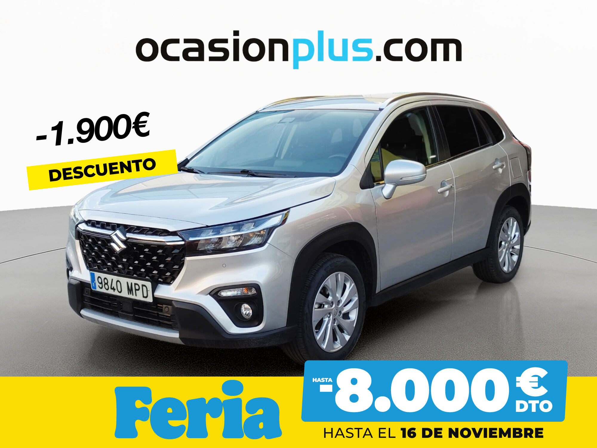SUZUKI S-Cross (1.4T Mild Hybrid S2 4WD 95 kW (129 CV)) en Madrid