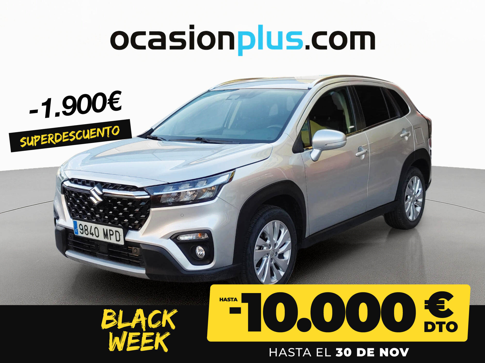 SUZUKI S-Cross (1.4T Mild Hybrid S2 4WD 95 kW (129 CV)) en Madrid