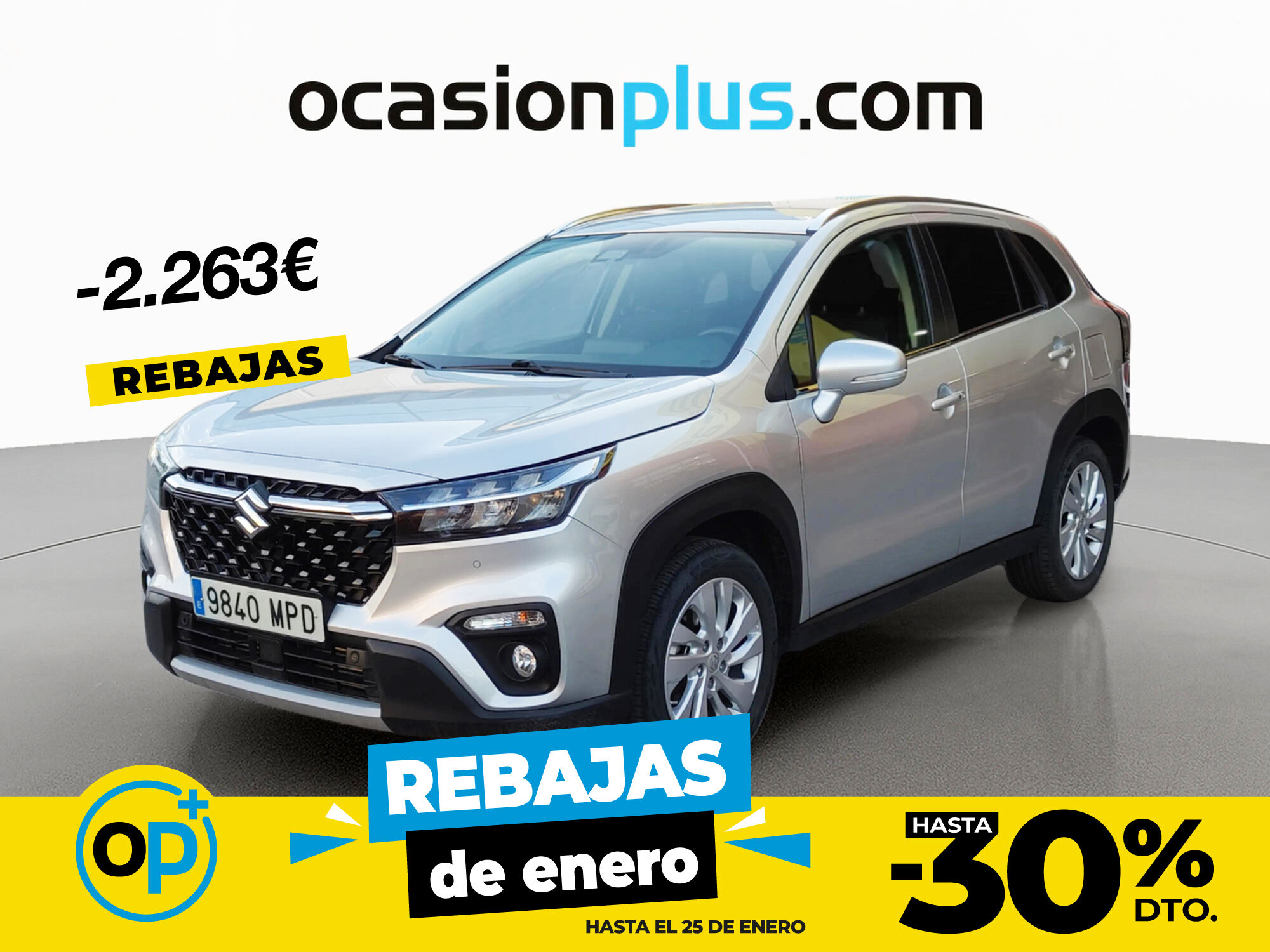 SUZUKI S-Cross (1.4T Mild Hybrid S2 4WD 95 kW (129 CV)) en Madrid