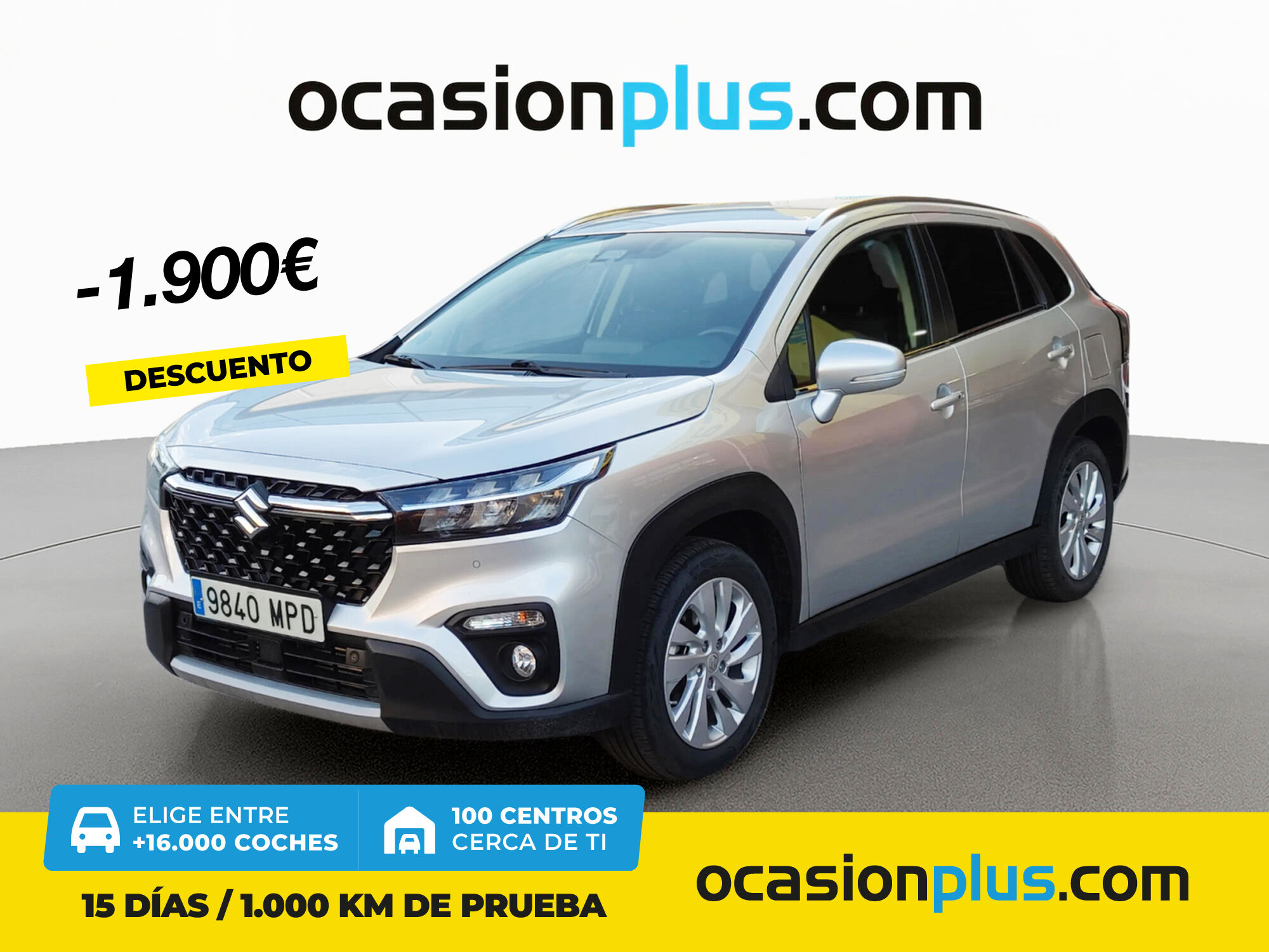 SUZUKI S-Cross (1.4T Mild Hybrid S2 4WD 95 kW (129 CV)) en Madrid