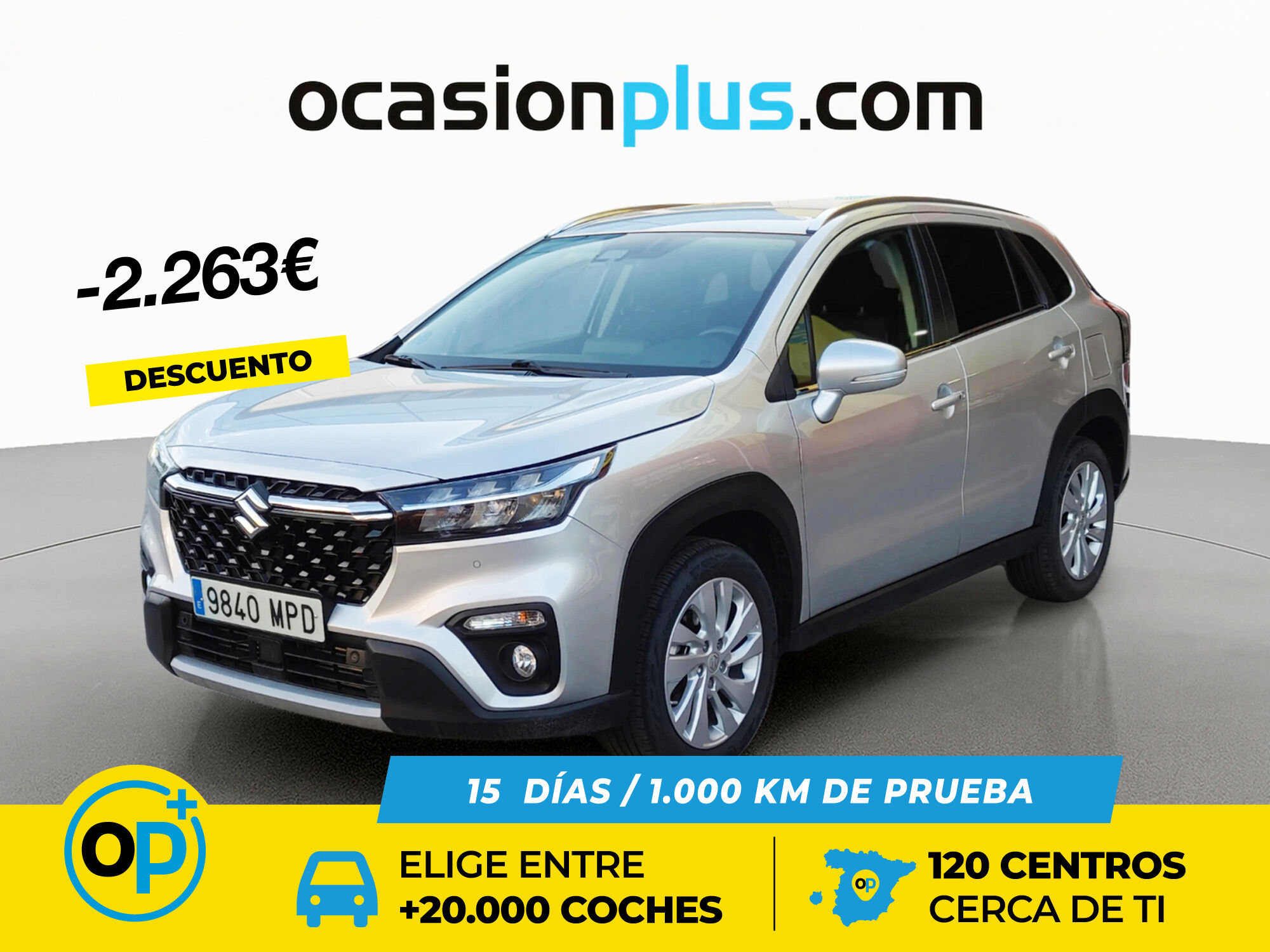 SUZUKI S-Cross (1.4T Mild Hybrid S2 4WD 95 kW (129 CV)) en Madrid