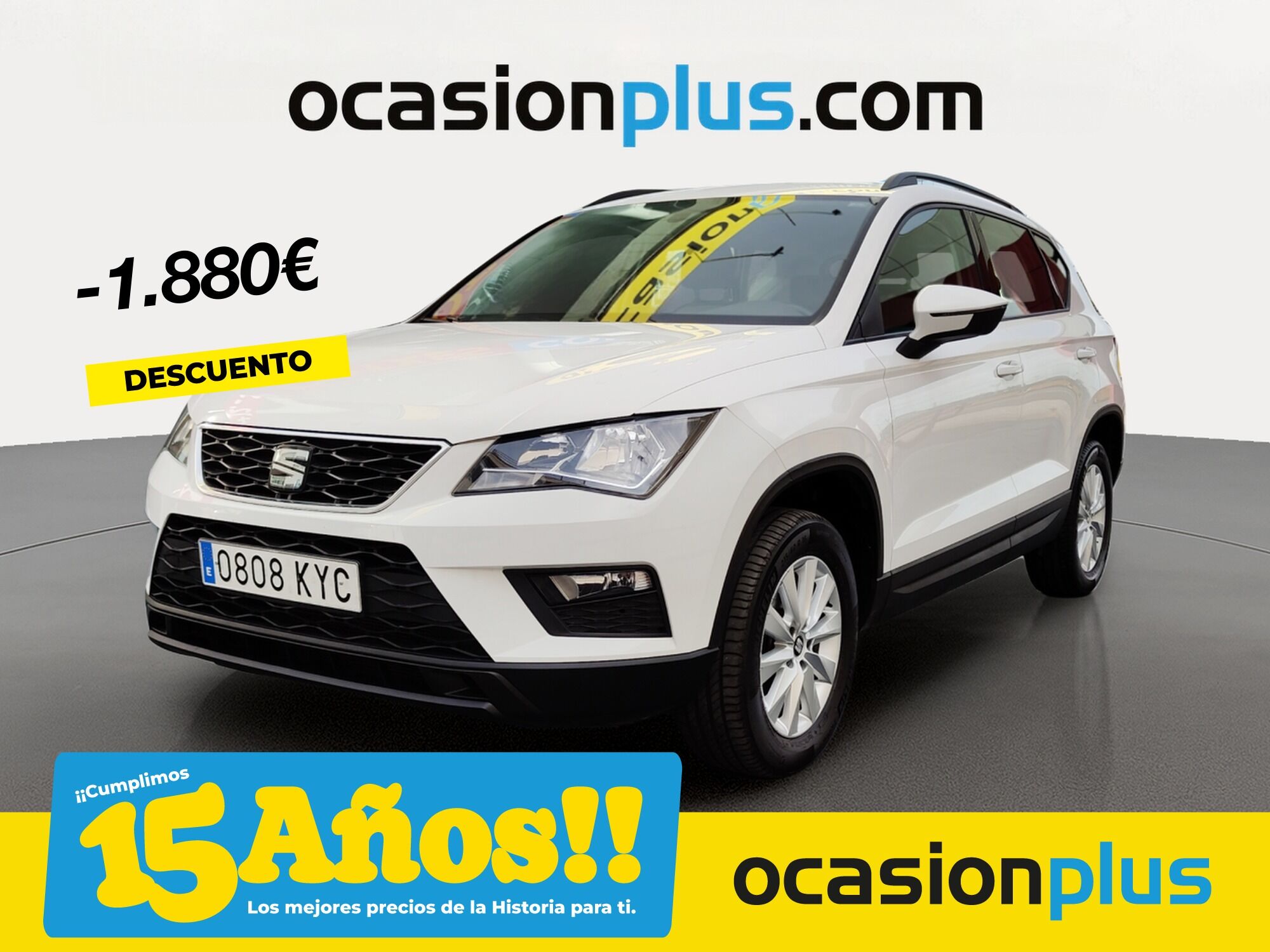 SEAT Ateca (1.6 TDI S&S Ecomotive Reference Eco 85 kW (115 CV)) en Madrid