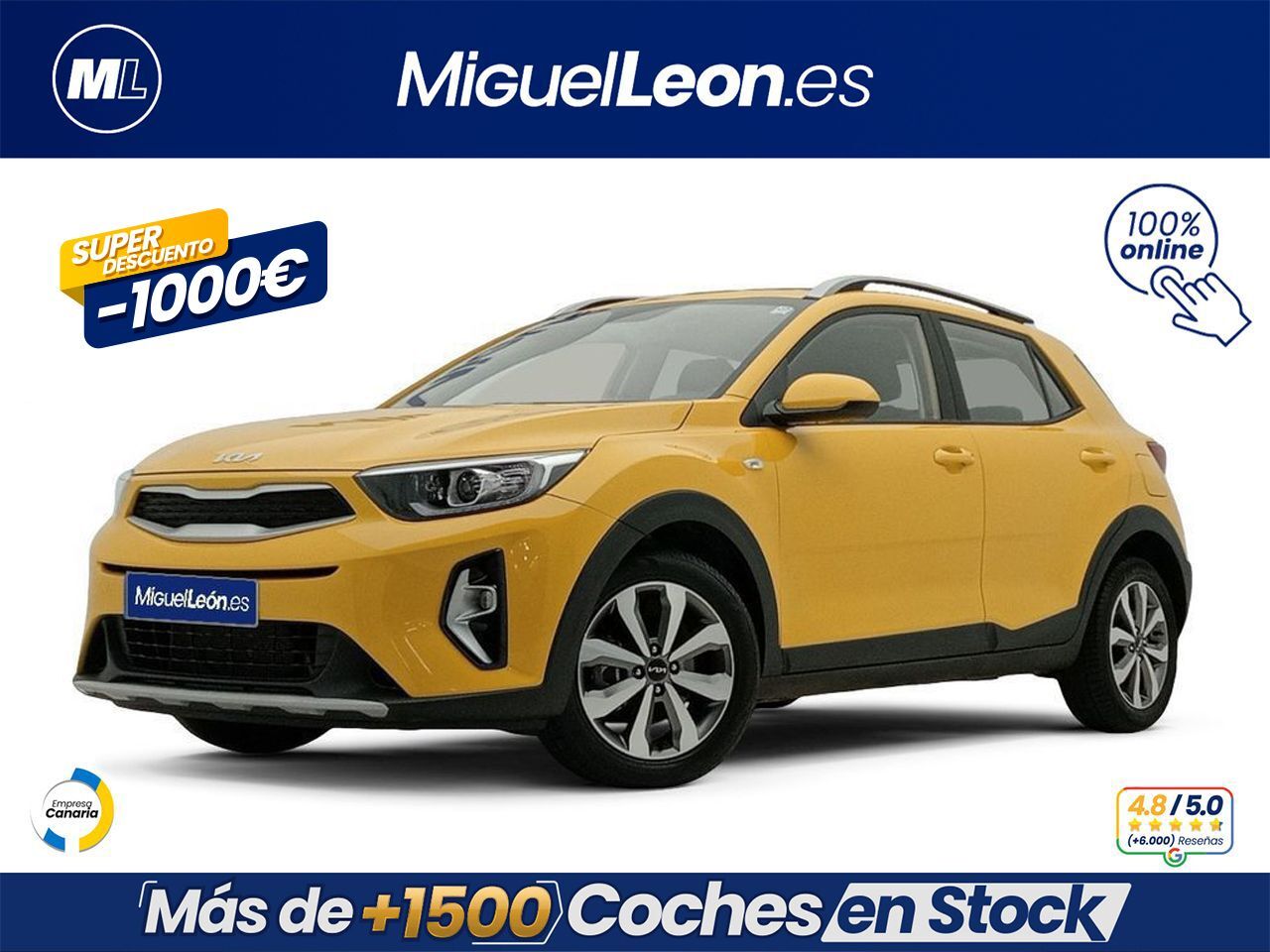 KIA Stonic (100cv 1.0 concept) en Palmas, Las