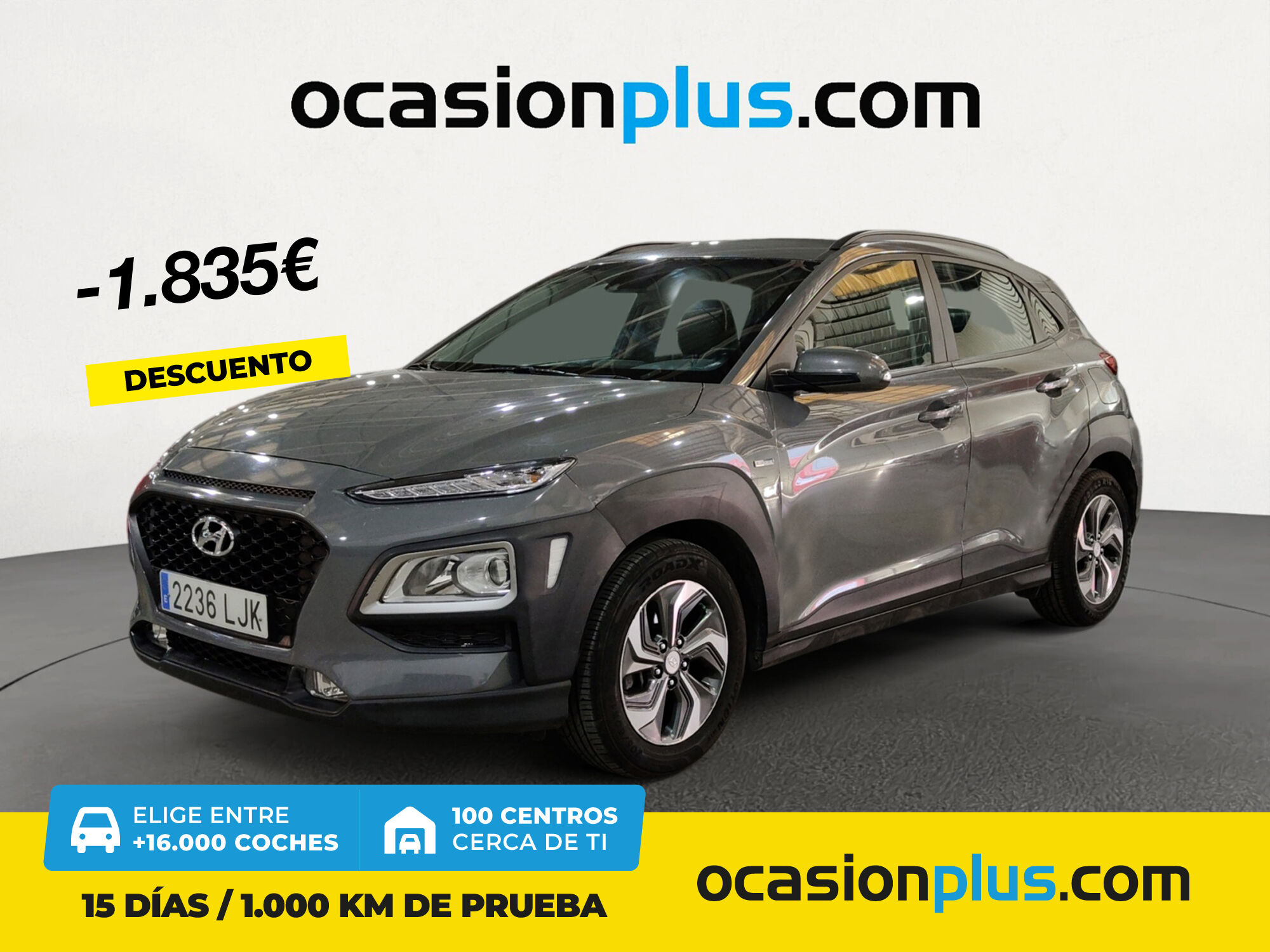 HYUNDAI Kona (1.6 GDI HEV Klass DT 104 kW (141 CV)) en Madrid