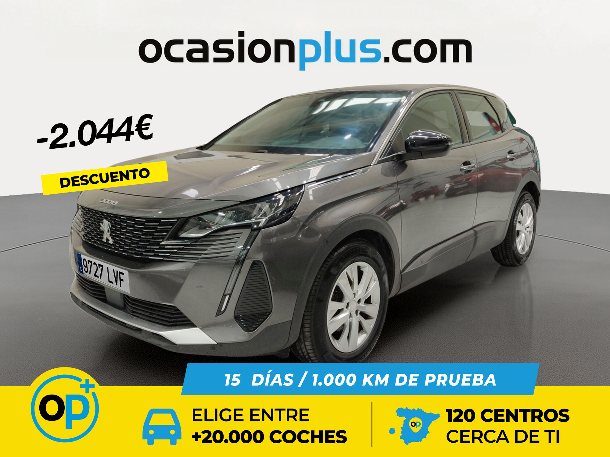 PEUGEOT 3008 (BlueHDi 130 S&S Active Pack 96 kW (130 CV)) en Madrid