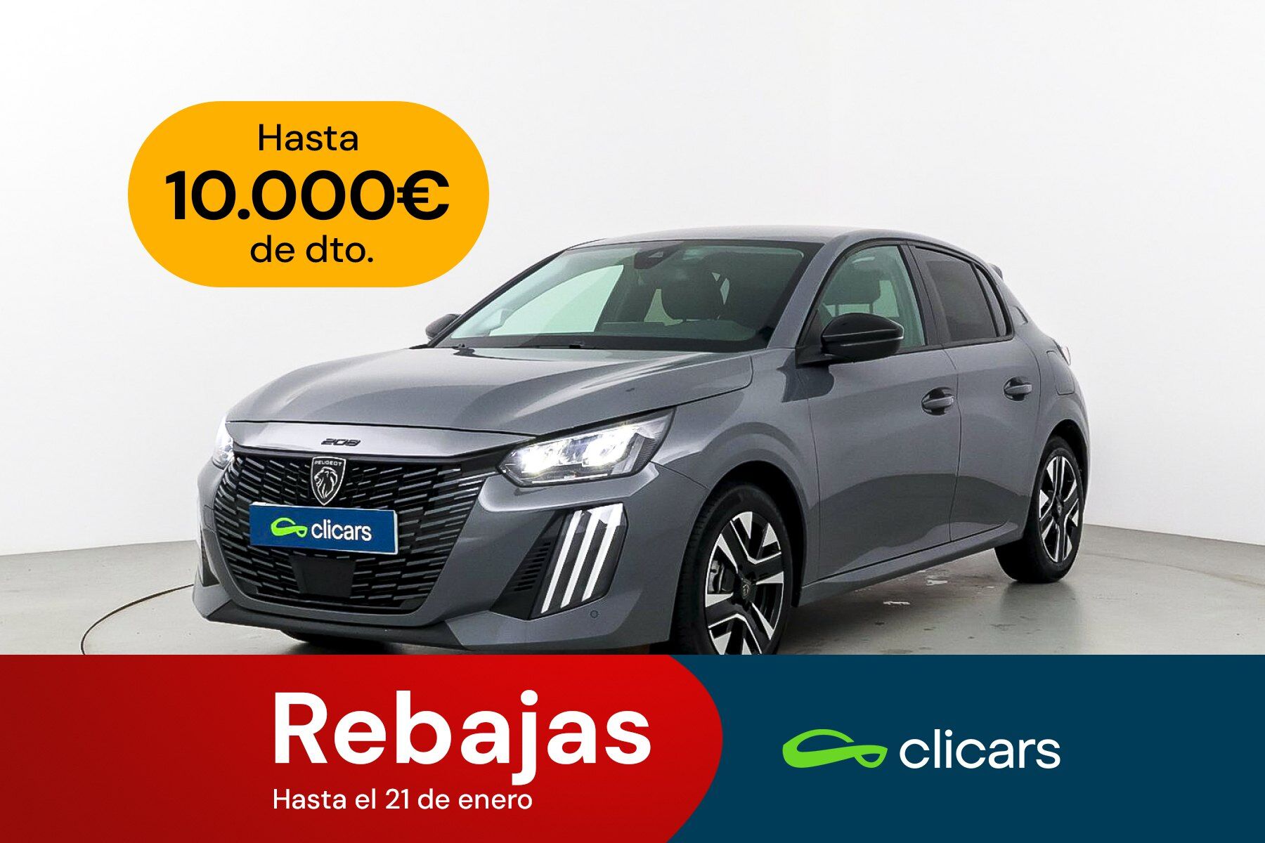 PEUGEOT 208 (208 1.2 Hybrid Allure e-DCS6 100) en Madrid