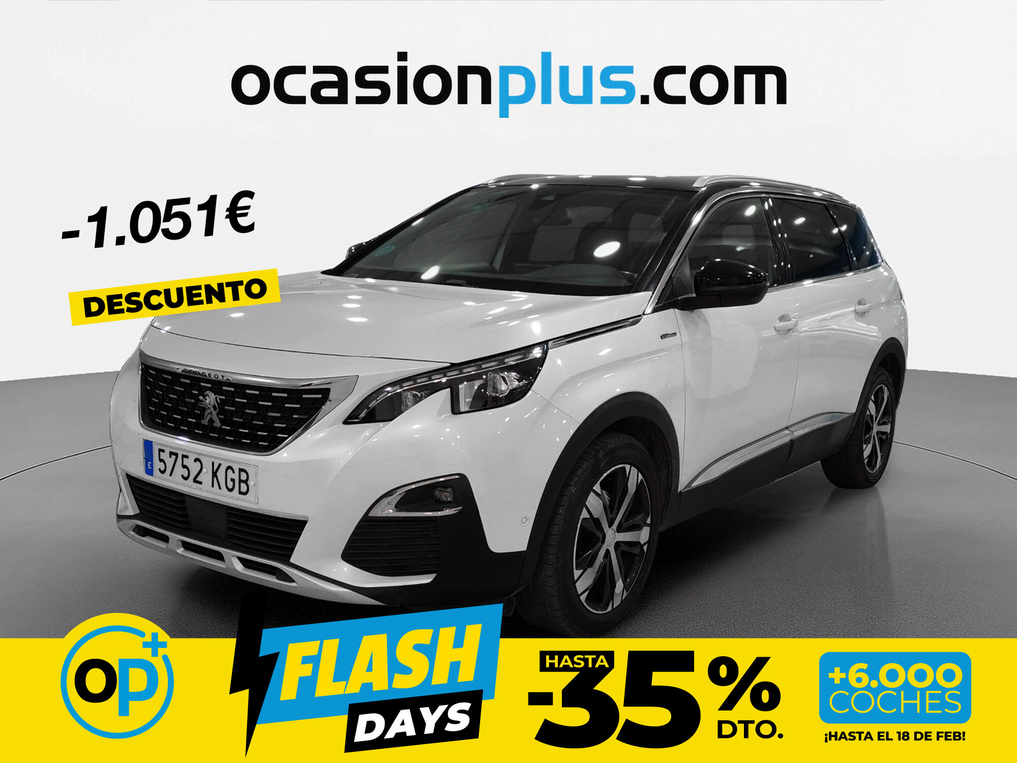 Foto del PEUGEOT 5008 1.6BlueHDi S&S GT-Line 120