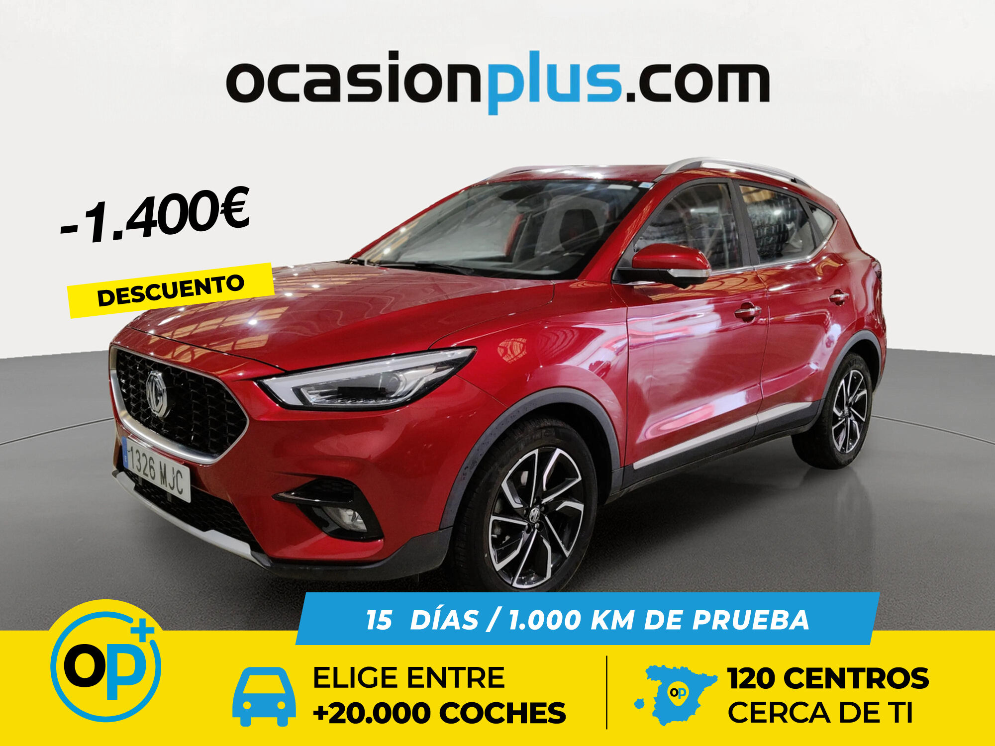 MG ZS (1.0T Luxury Auto 82 kW (111 CV)) en Madrid