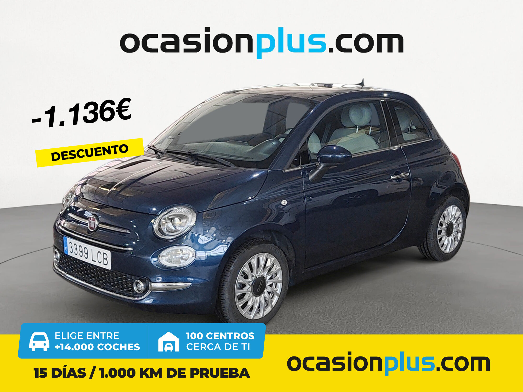 FIAT 500 (1.2 GLP Star 51 kW (69 CV)) en Madrid