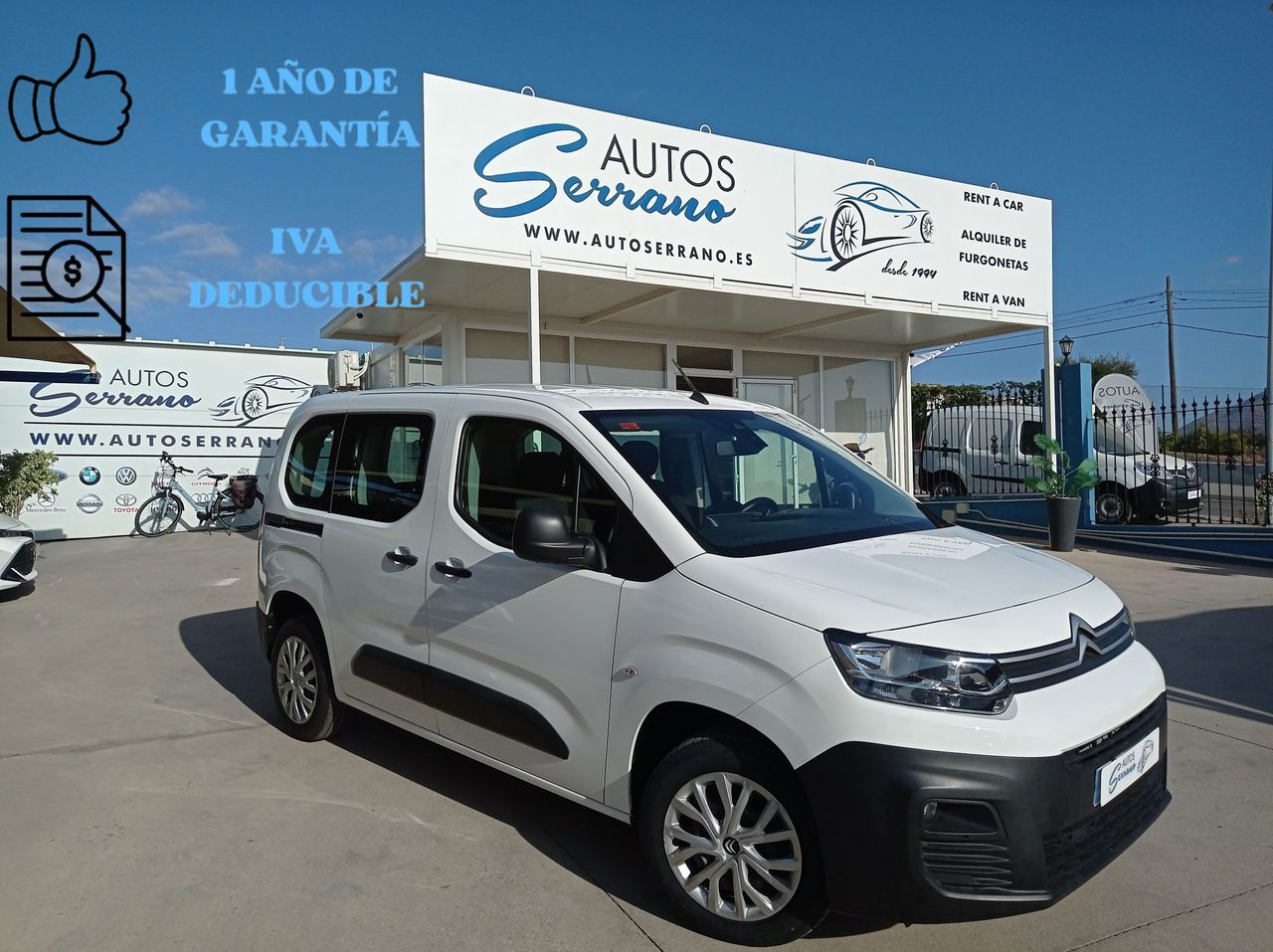 CITROEN Berlingo (Talla M BlueHDi 100 S&S LIVE PACK monovolumen comp) en Má