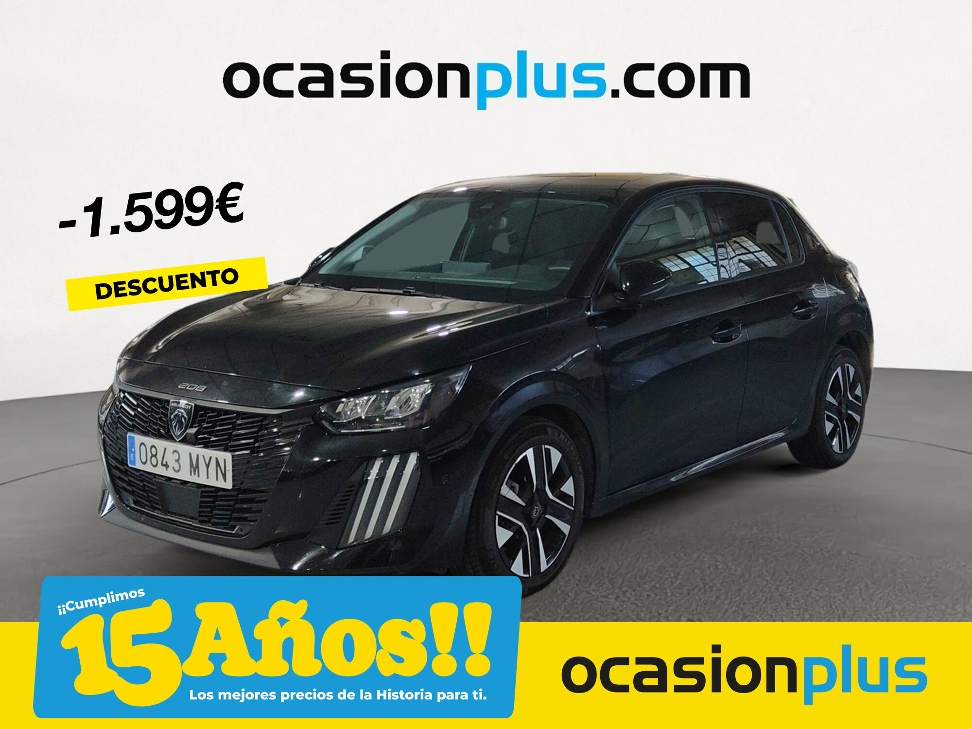 PEUGEOT 208 (PureTech 100 Allure 75 kW (100 CV)) en Madrid