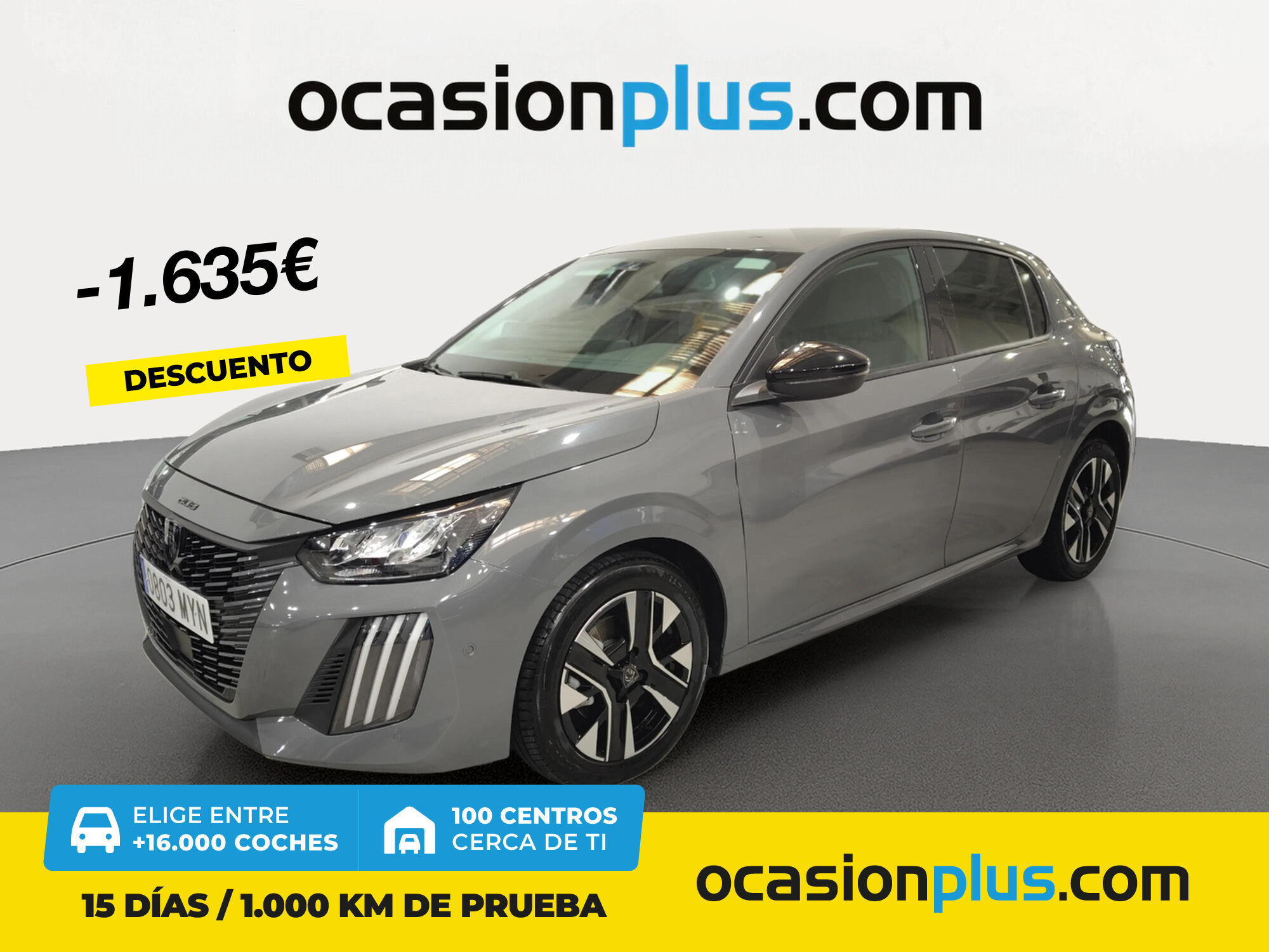 PEUGEOT 208 (PureTech 100 Allure 75 kW (100 CV)) en Madrid