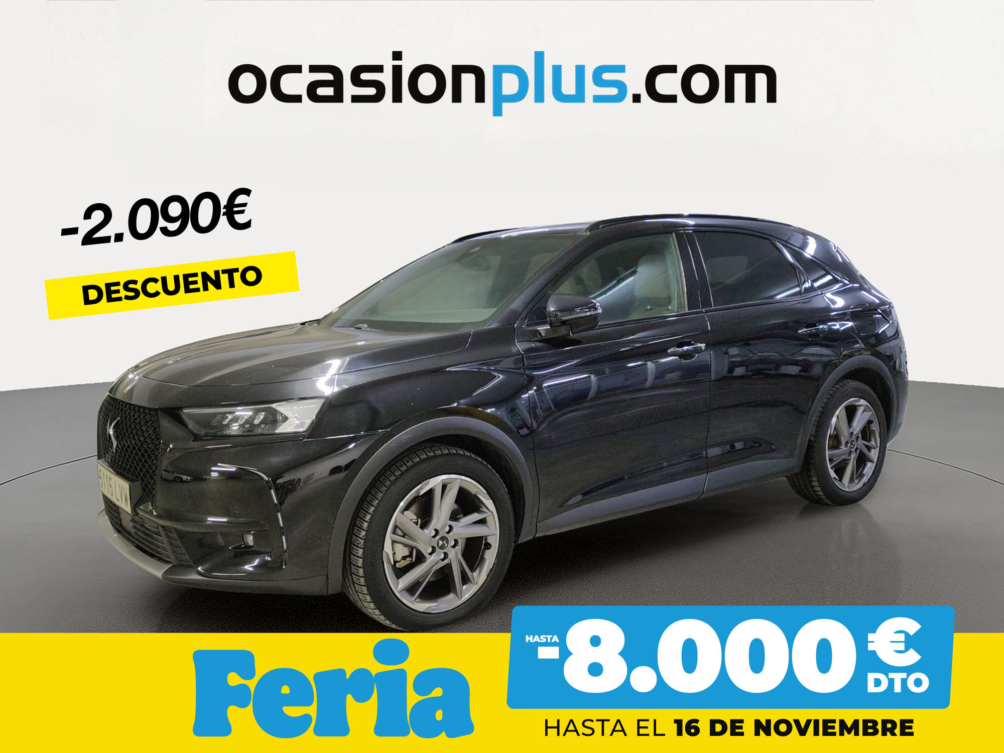 DS DS7 (E-Tense 225 Ligne Noire Auto 165 kW (225 CV)) en Madrid