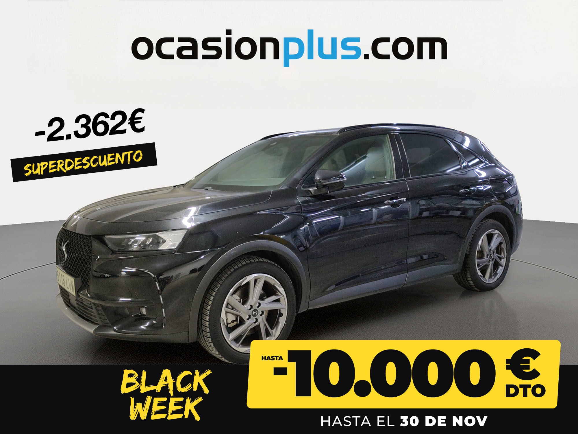 DS DS7 (E-Tense 225 Ligne Noire Auto 165 kW (225 CV)) en Madrid
