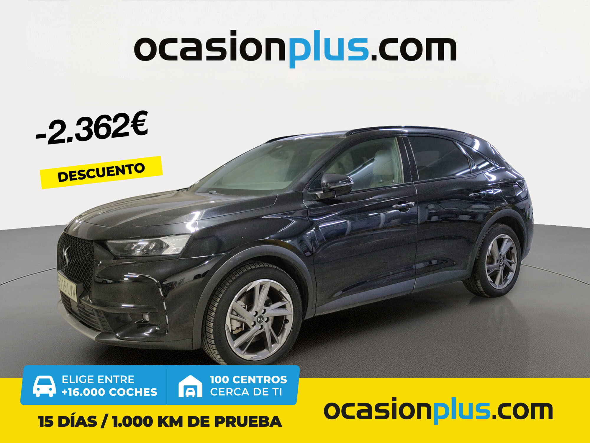DS DS7 (E-Tense 225 Ligne Noire Auto 165 kW (225 CV)) en Madrid