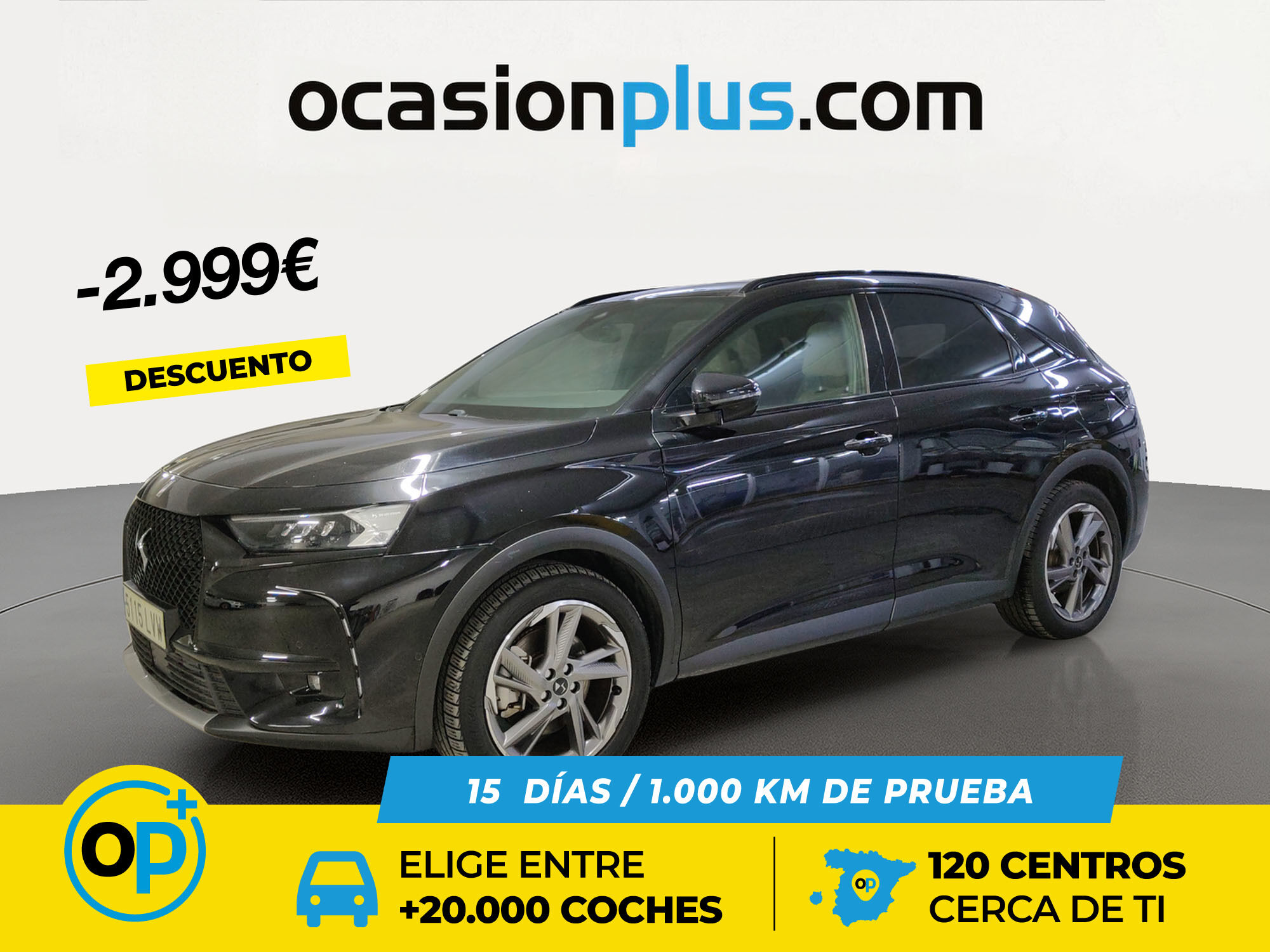 DS DS7 (E-Tense 225 Ligne Noire Auto 165 kW (225 CV)) en Madrid