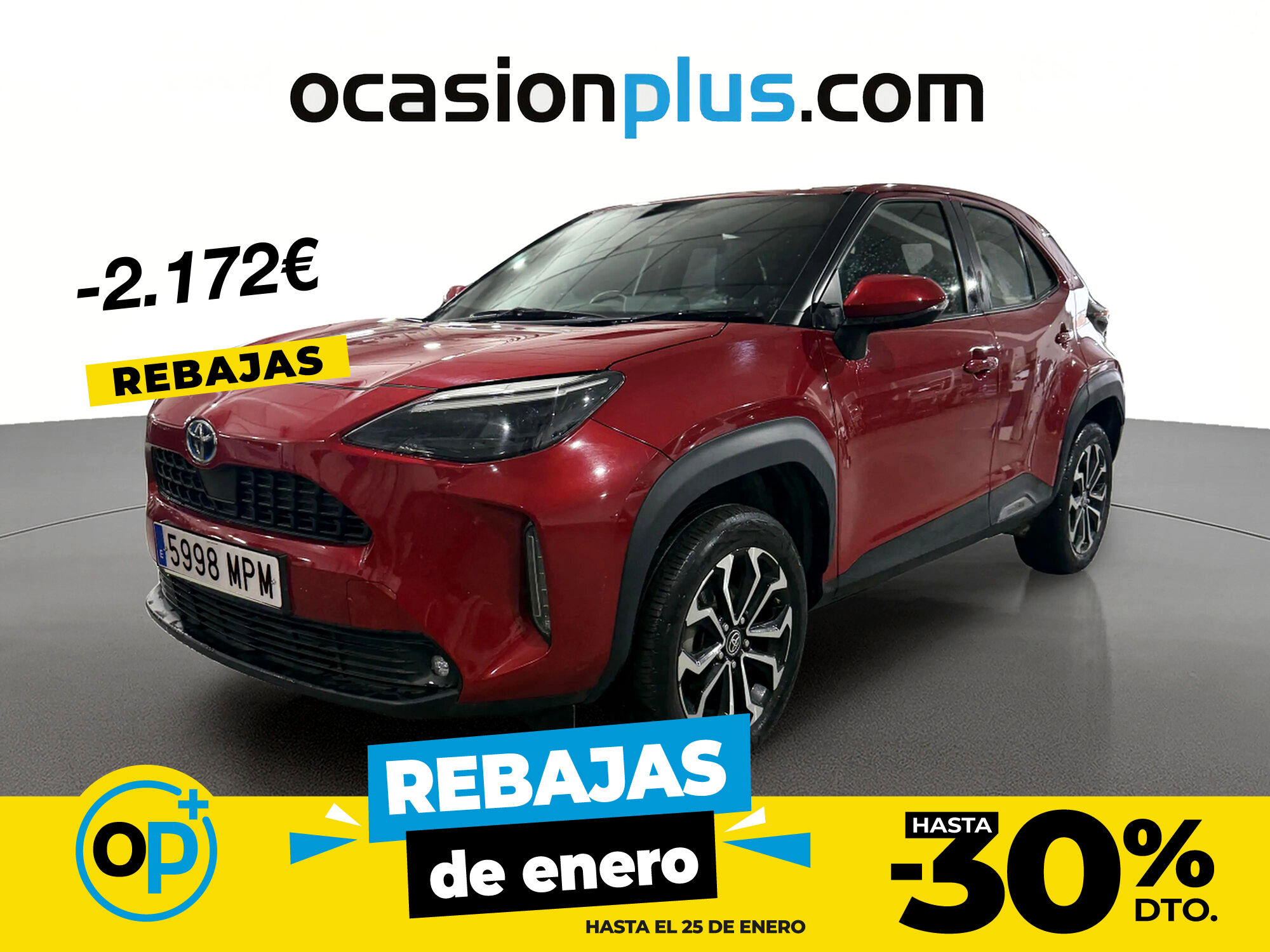 TOYOTA Yaris Cross (120H Active Tech 85 kW (116 CV)) en Madrid