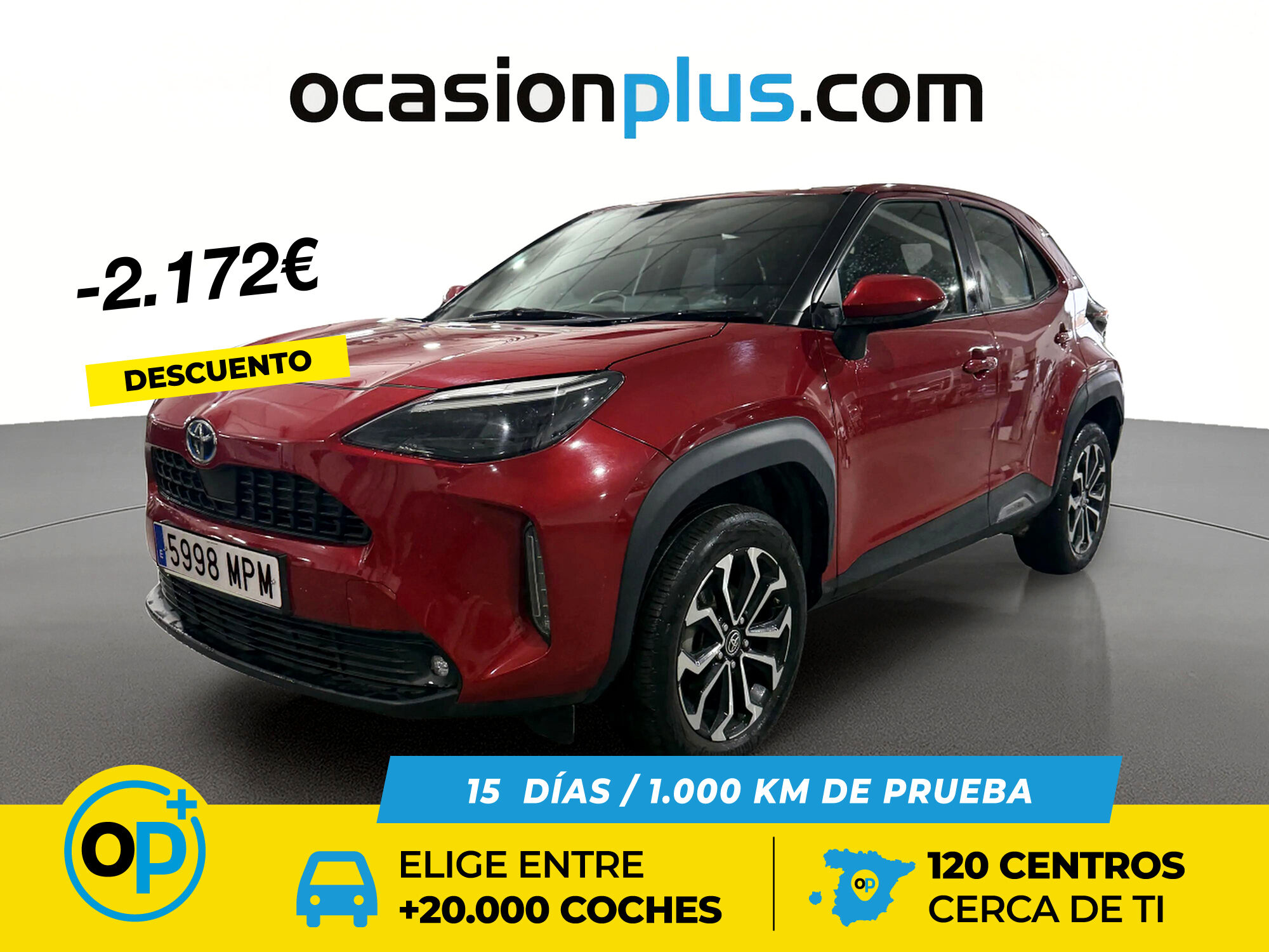 TOYOTA Yaris Cross (120H Active Tech 85 kW (116 CV)) en Madrid