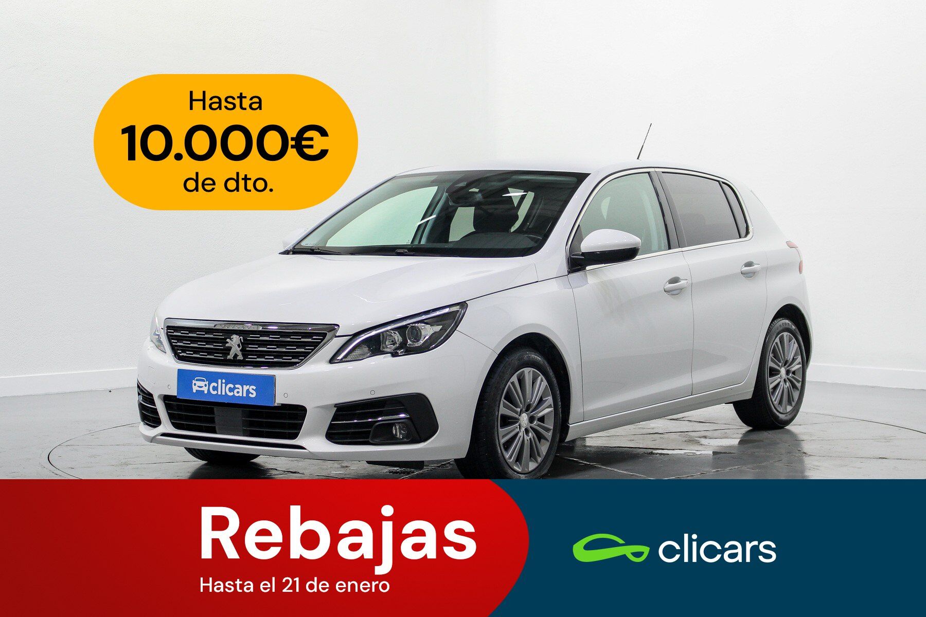 PEUGEOT 308 (308 1.5BlueHDi S&S Allure Pack 130) en Madrid